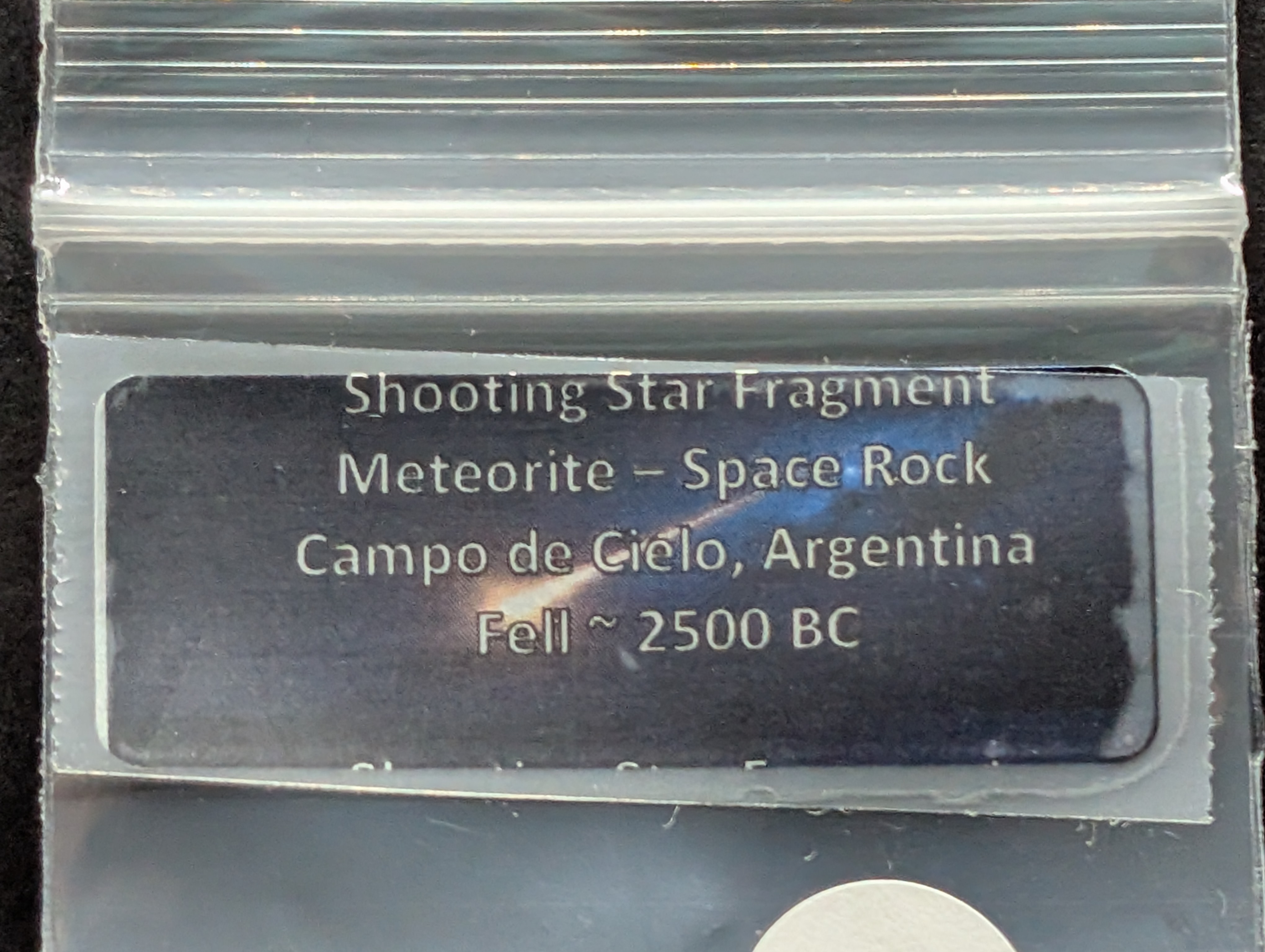 Meteorite SPACE ROCK Fragments