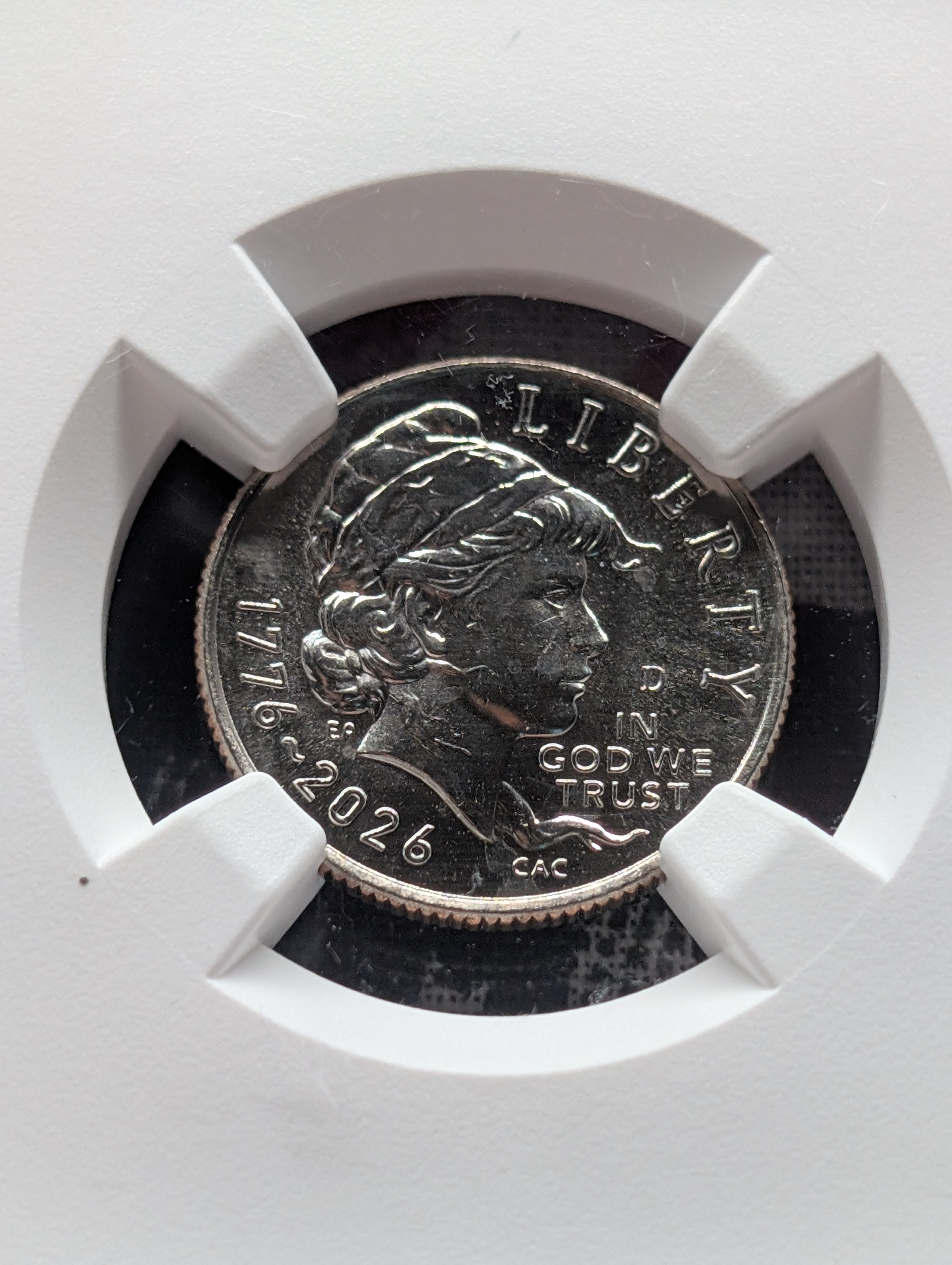 1776-2026-D Emerging Liberty Dime - NGC MS67