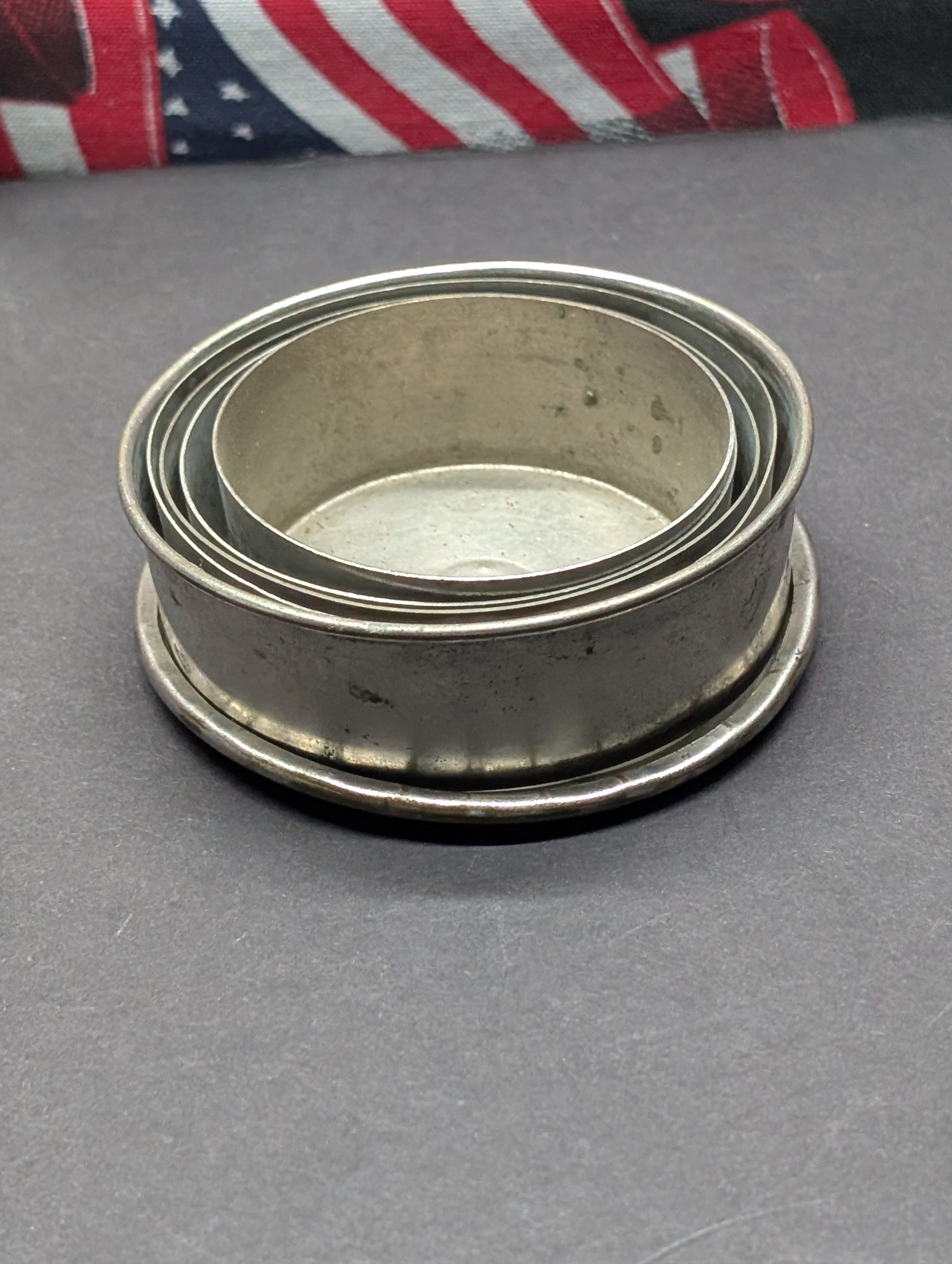 Antique Collapsible Cyclists Cup