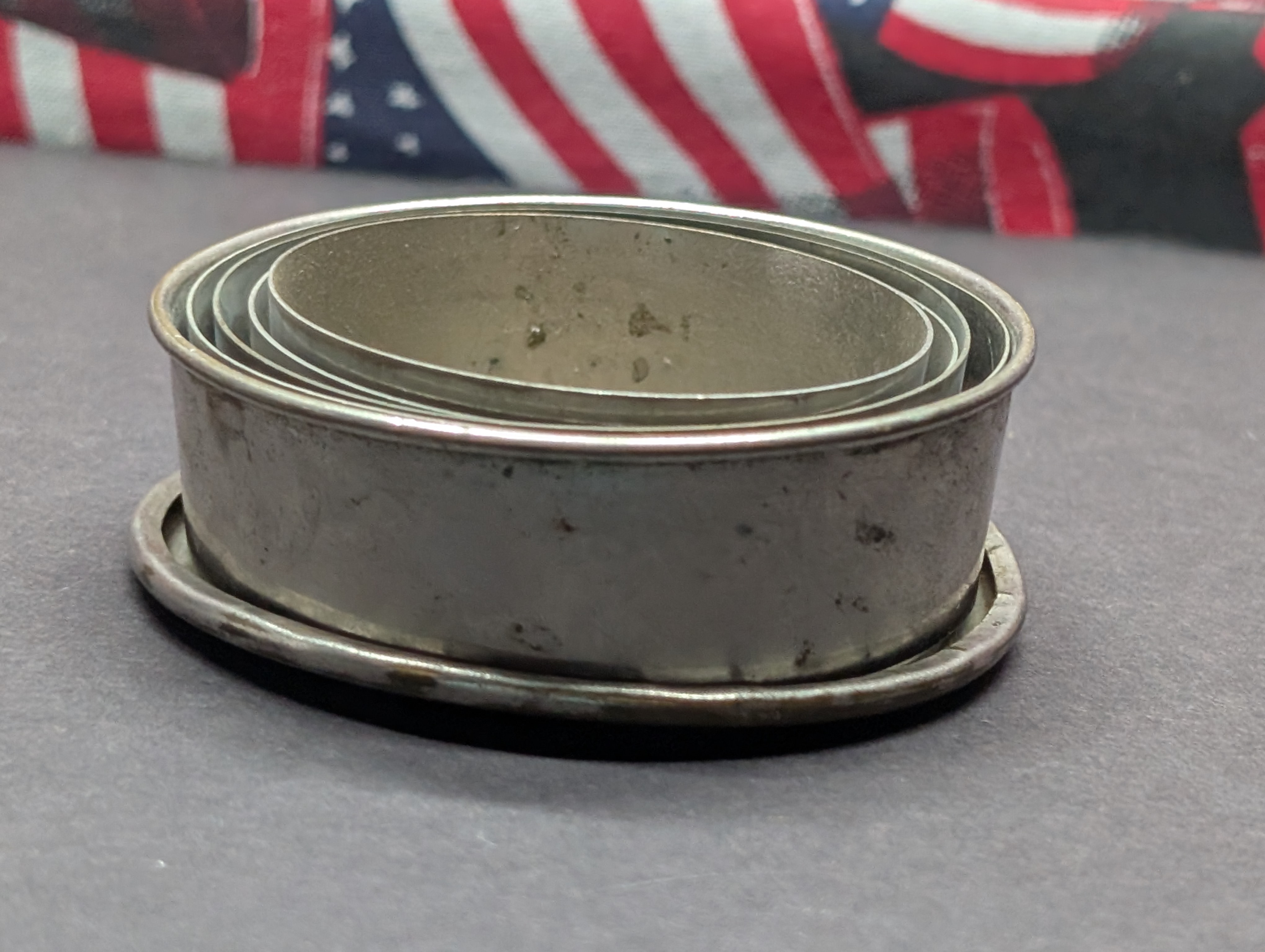 Antique Collapsible Cyclists Cup