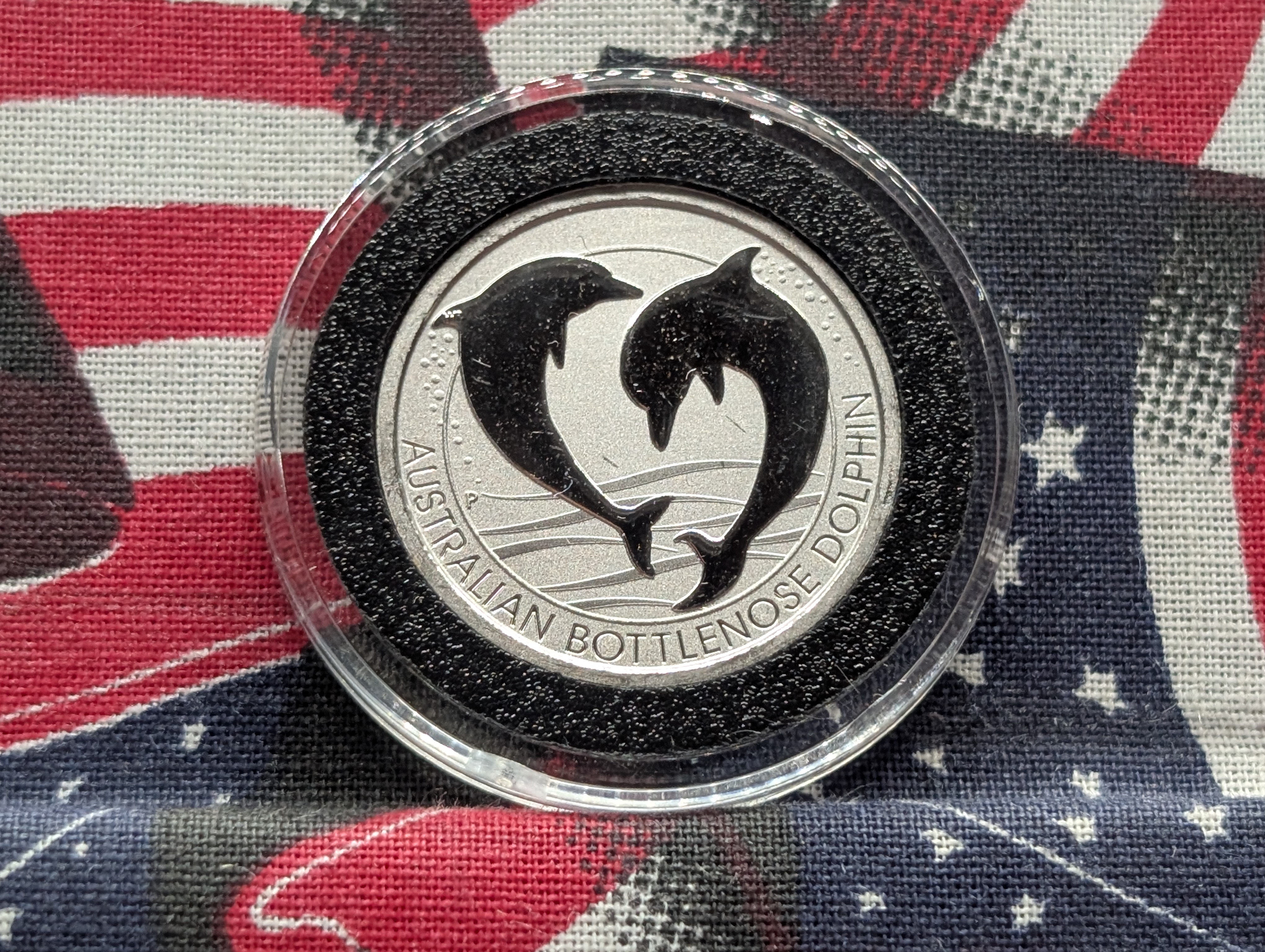 2019 Australia Bottlenose Dolphin 1/3 Troy oz .9995 Platinum Coin
