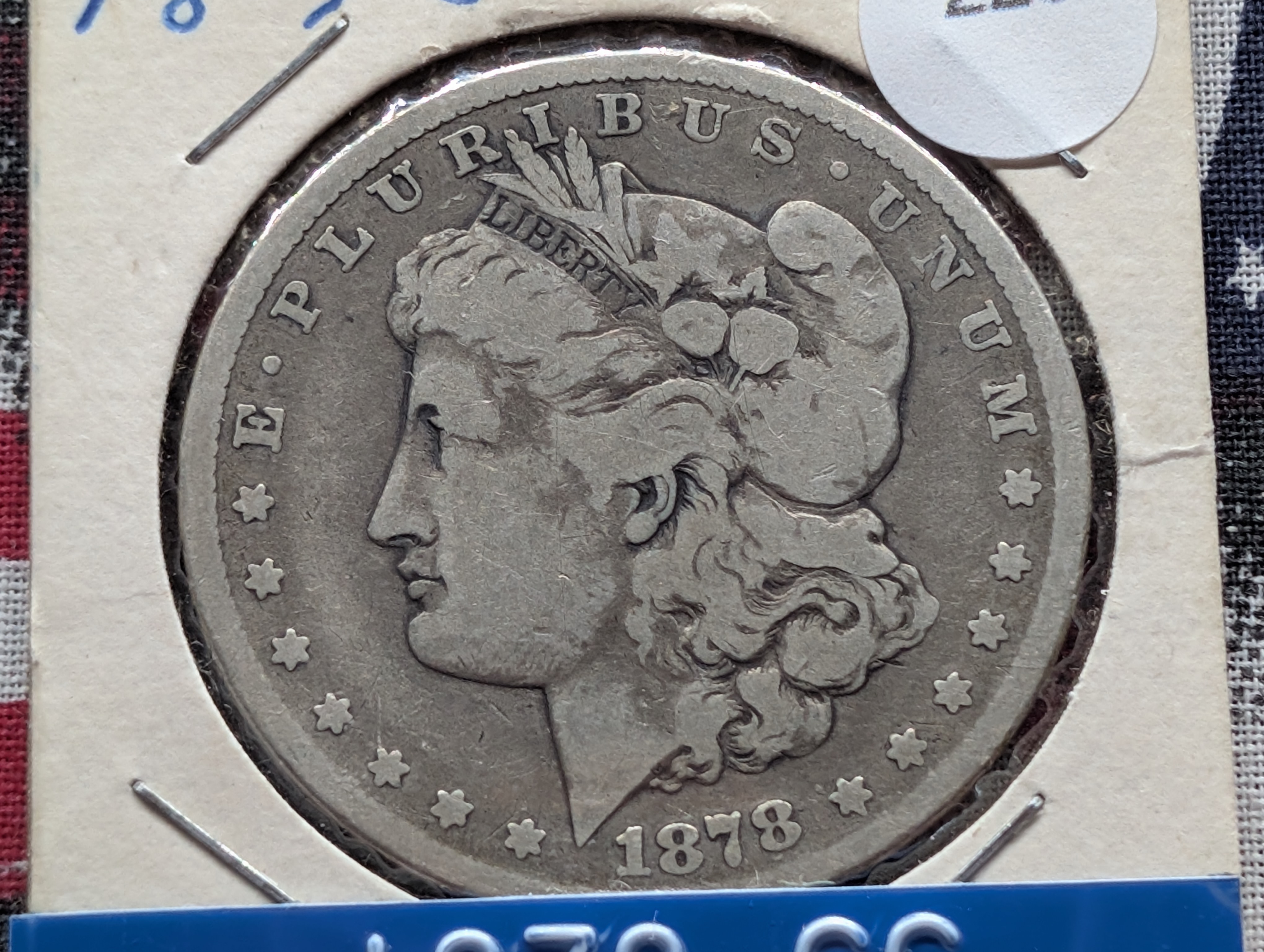 1878-CC Morgan Silver Dollar - KEY DATE!!