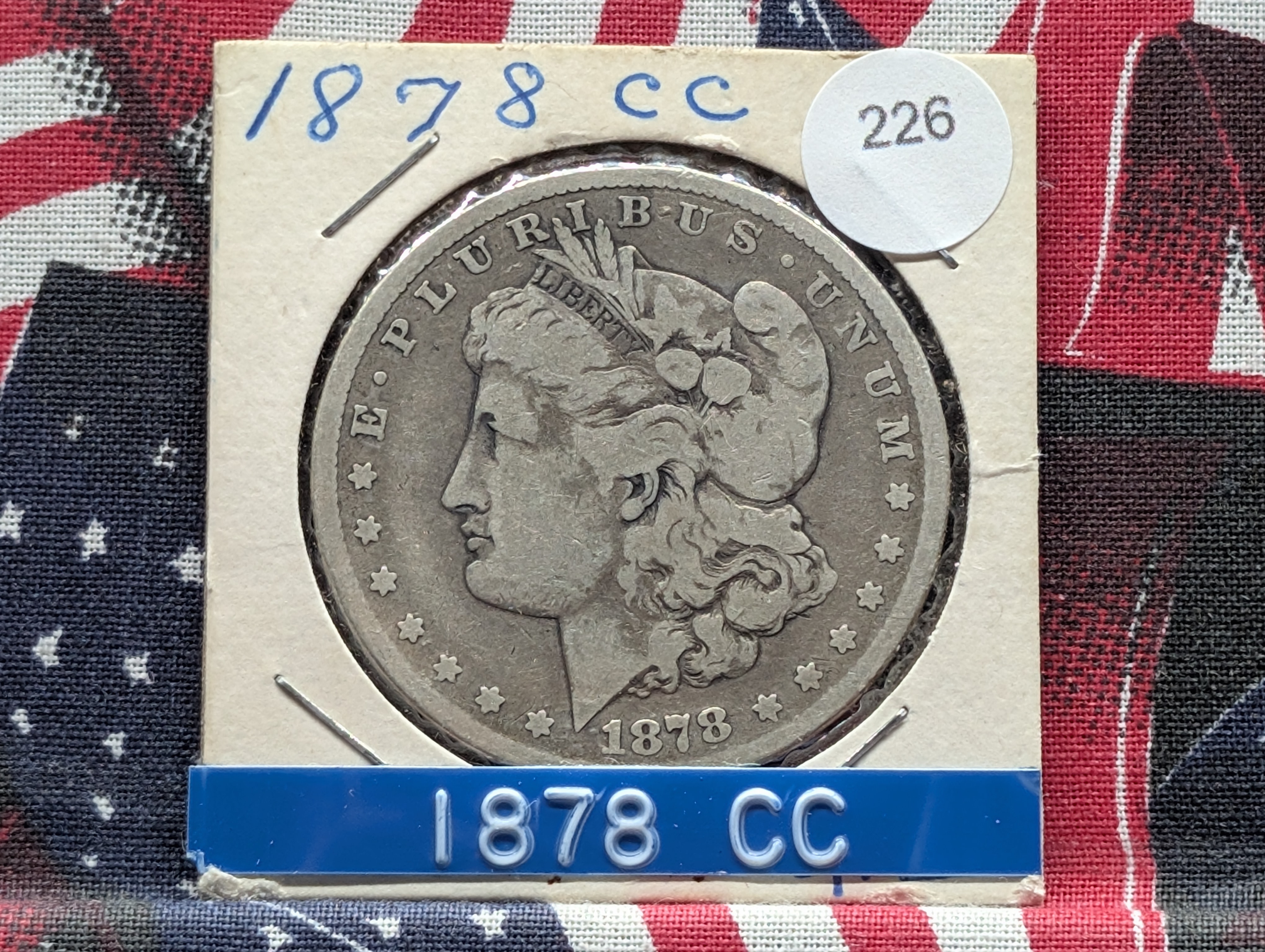 1878-CC Morgan Silver Dollar - KEY DATE!!