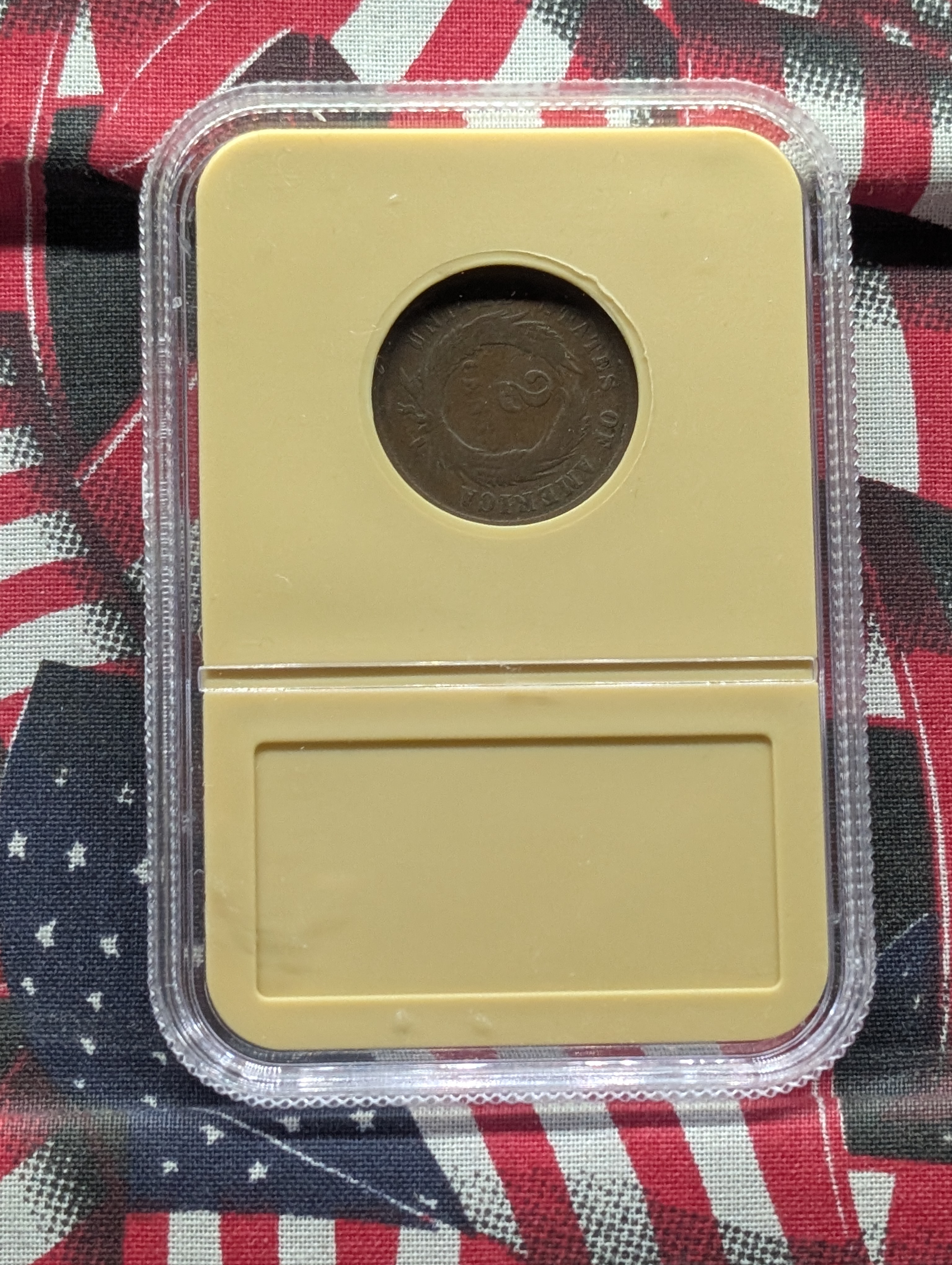 1869 Two-Cent Copper Coin