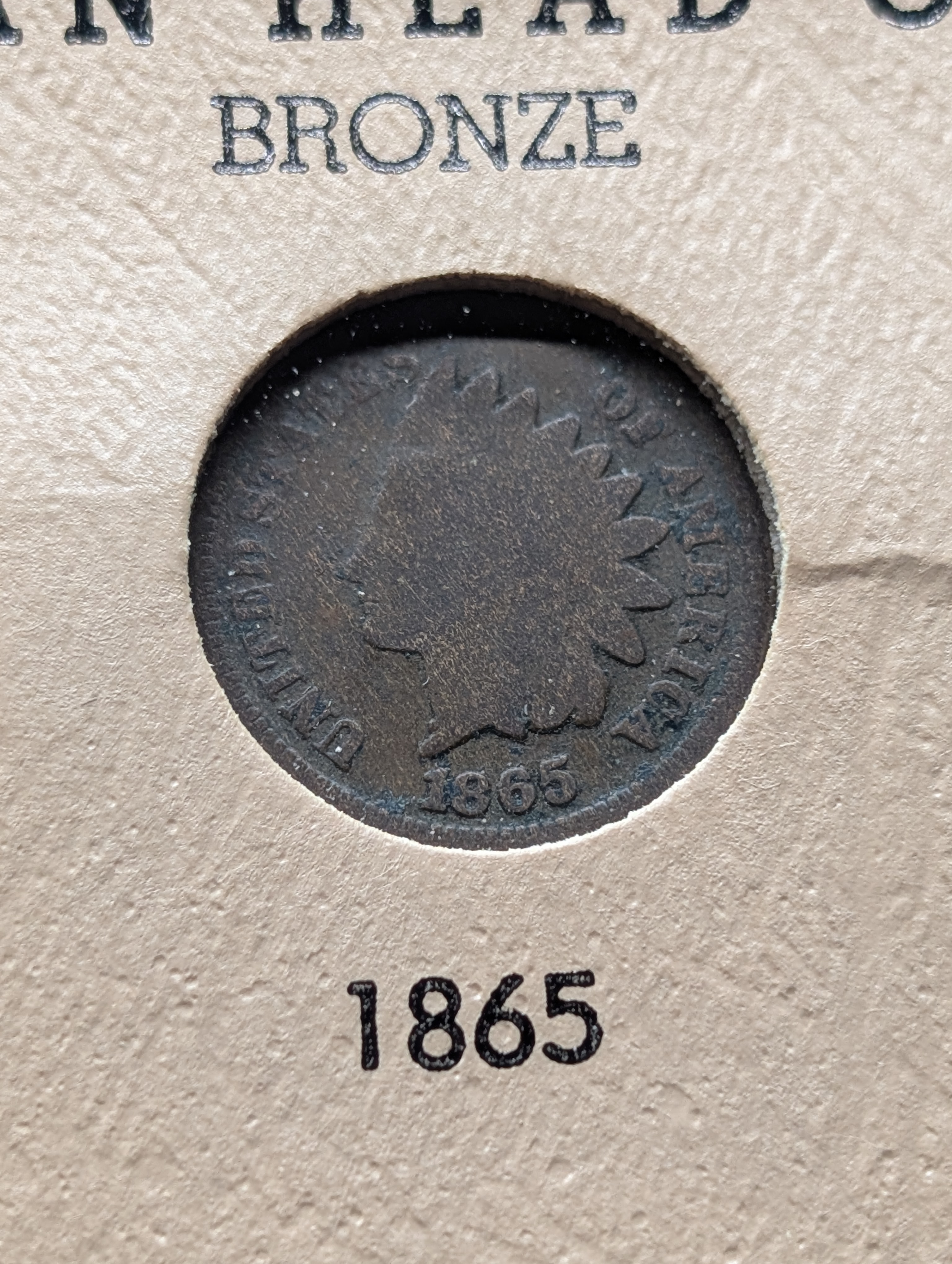 (33) Coin Indian Head Cent Partial Set in Dansco Album