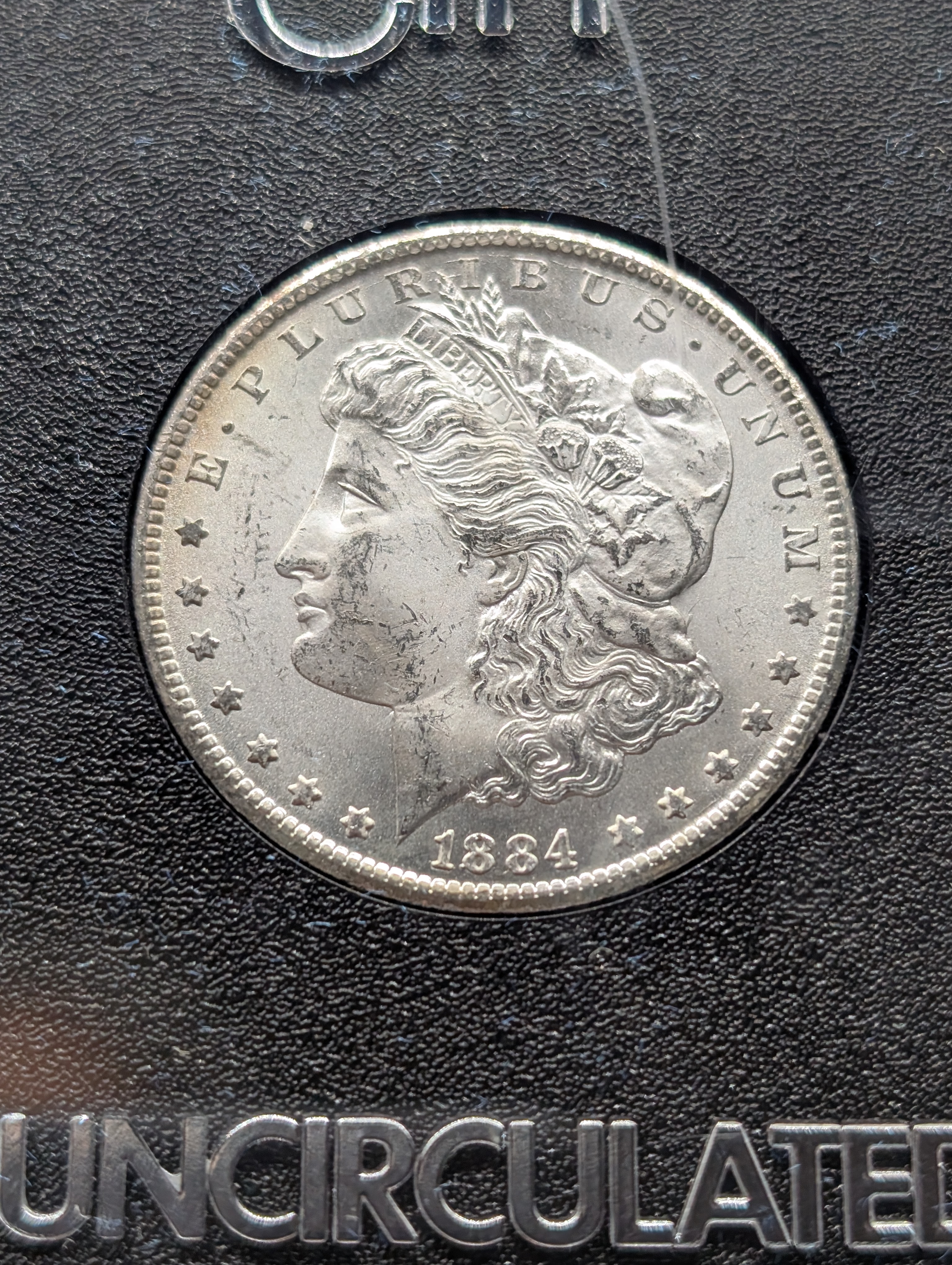 1884-CC Morgan SILVER Dollar - Choice UNC in GSA Packaging