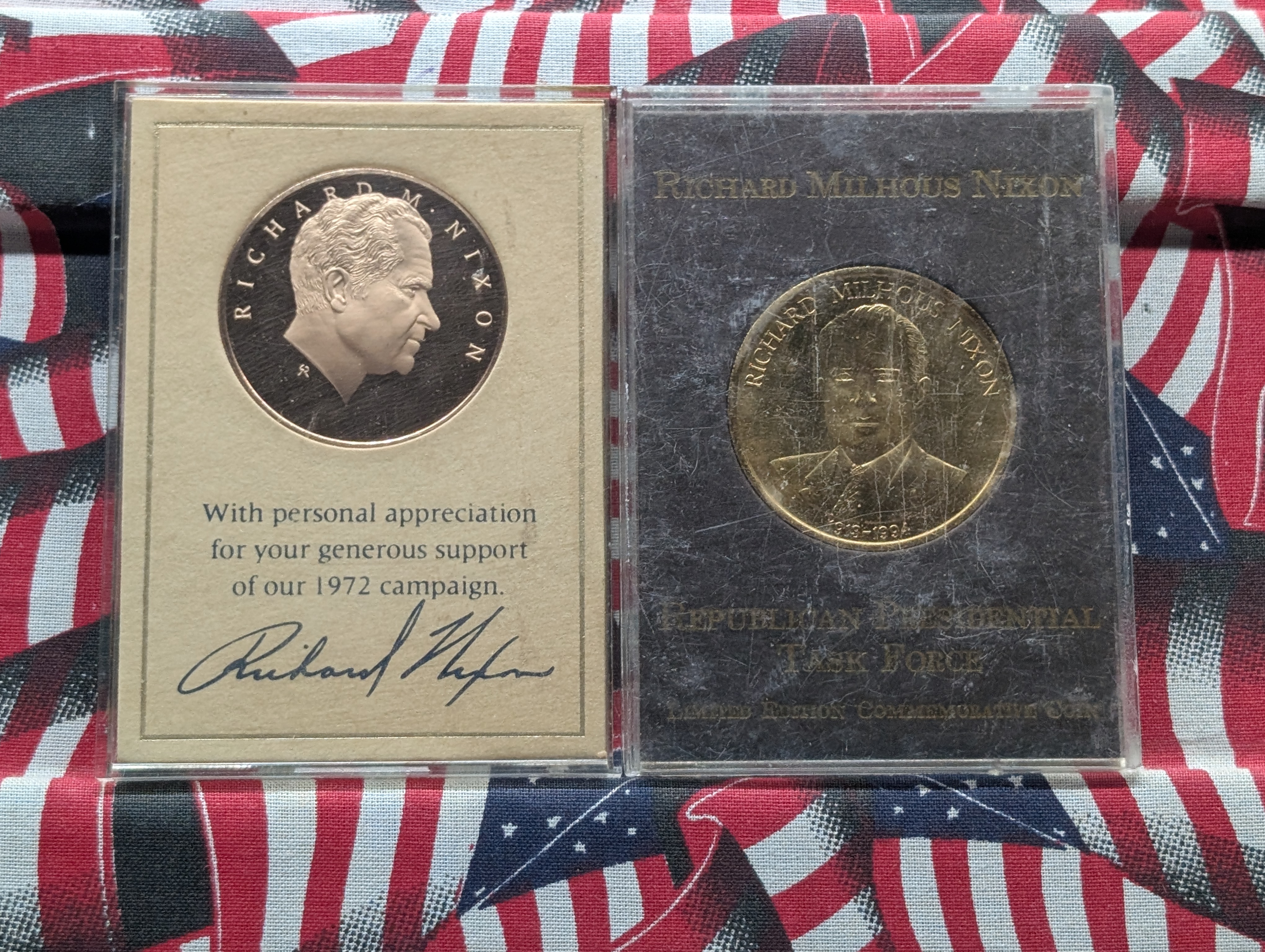 Collection of Medals, Pin, Seated Dime, Lincoln Cent, Etc.…