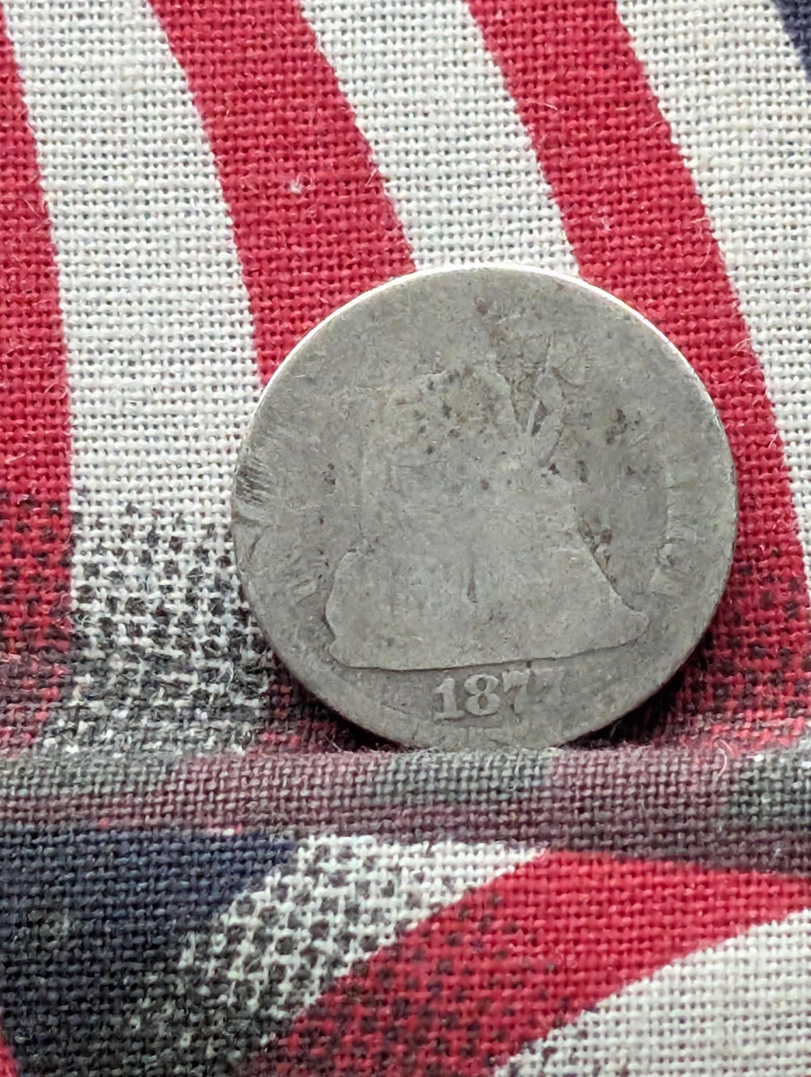 Collection of Medals, Pin, Seated Dime, Lincoln Cent, Etc.…