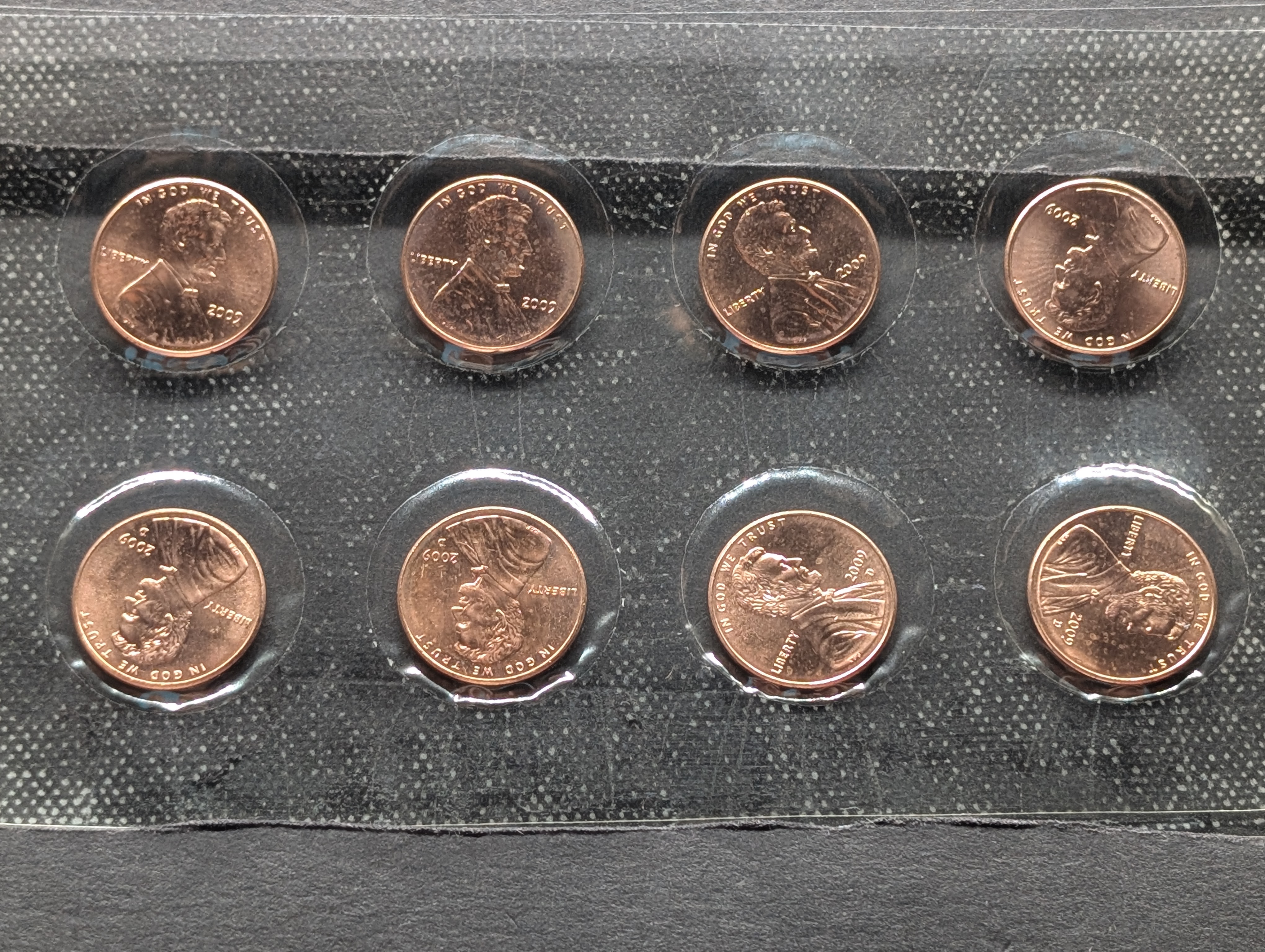2009-P&D Lincoln Bicentennial Uncirculated 8-Coin Set