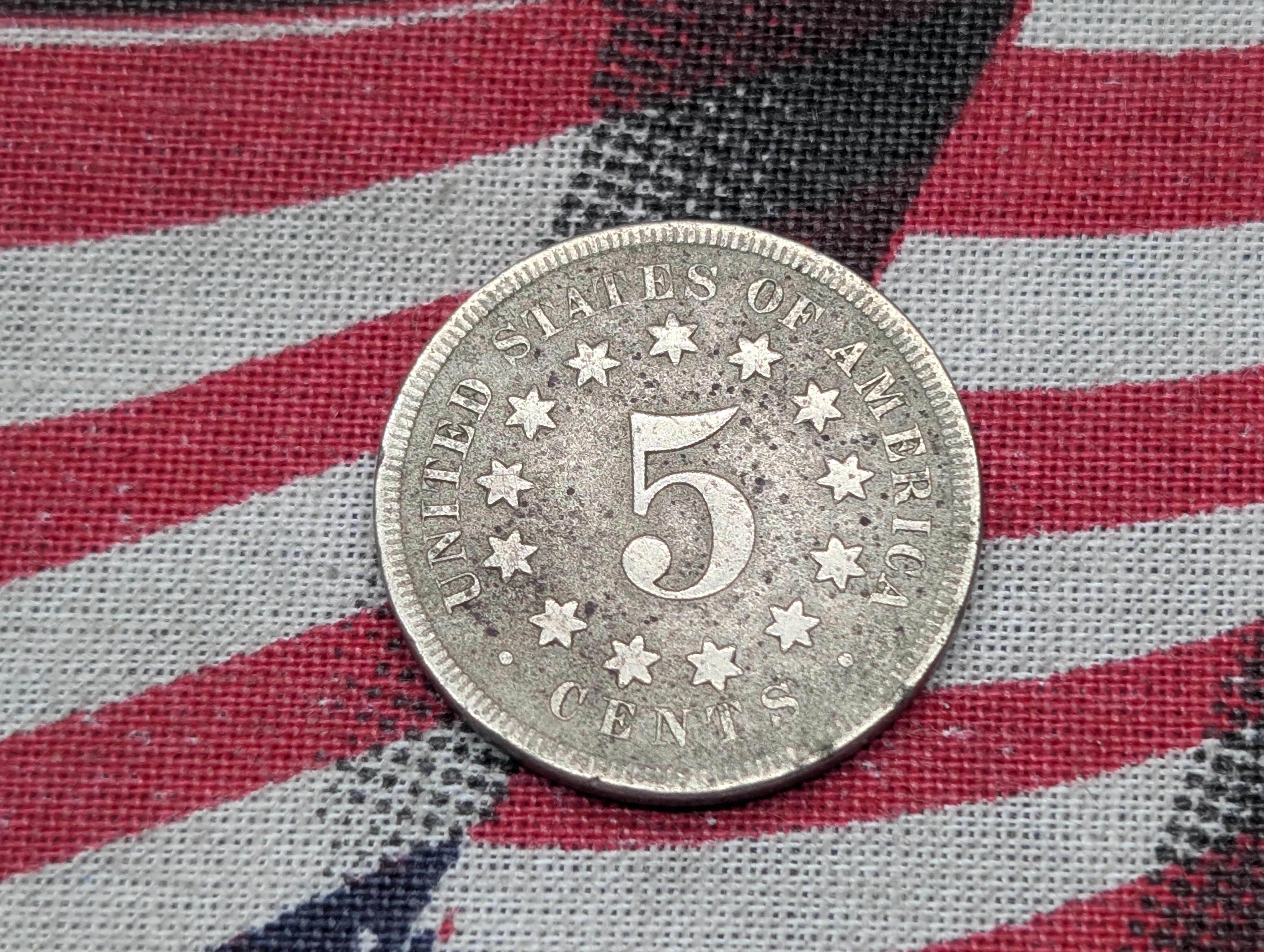 1868 Shield Nickel