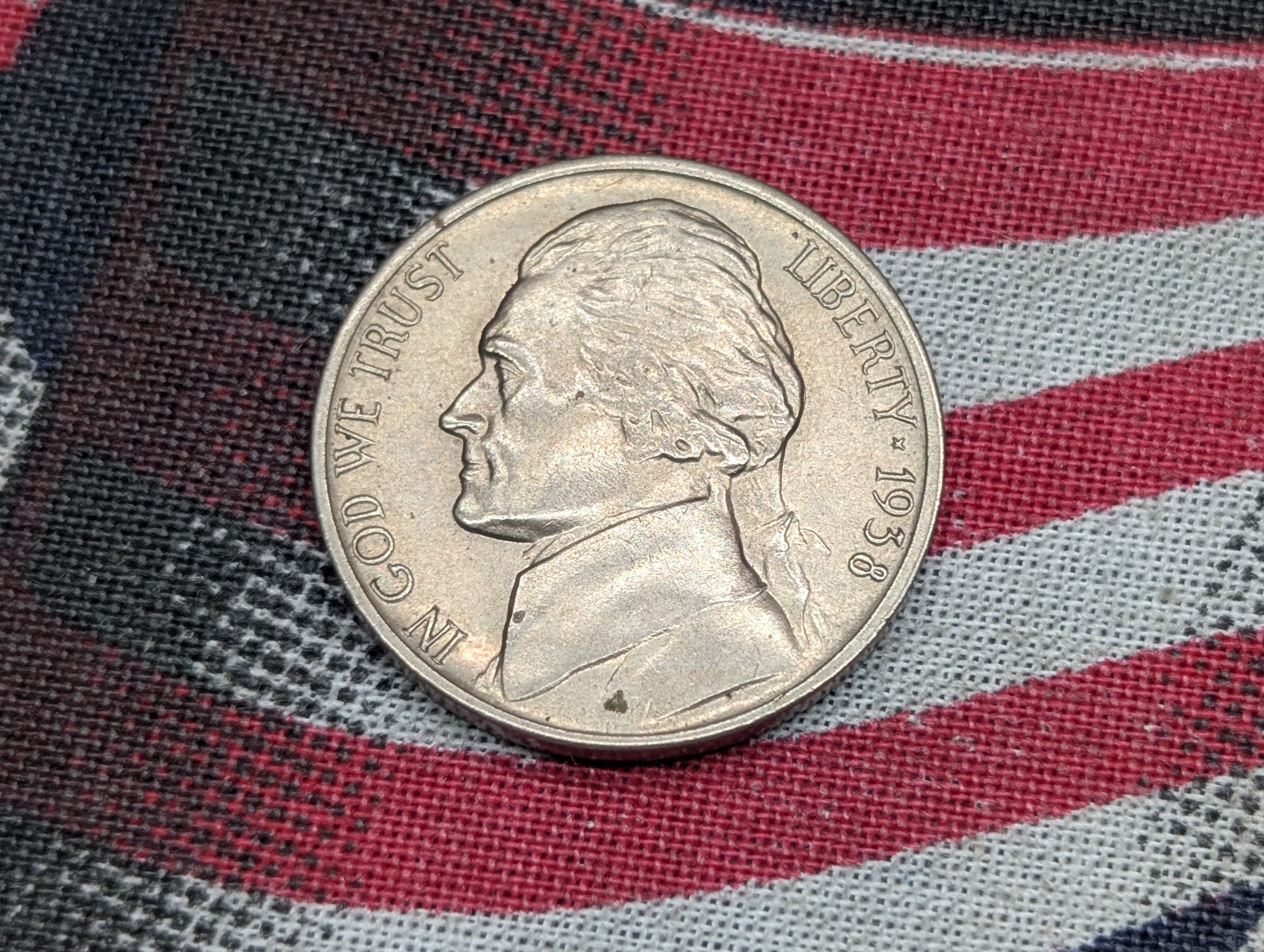 1938-D Jefferson Nickel - KEY DATE!!