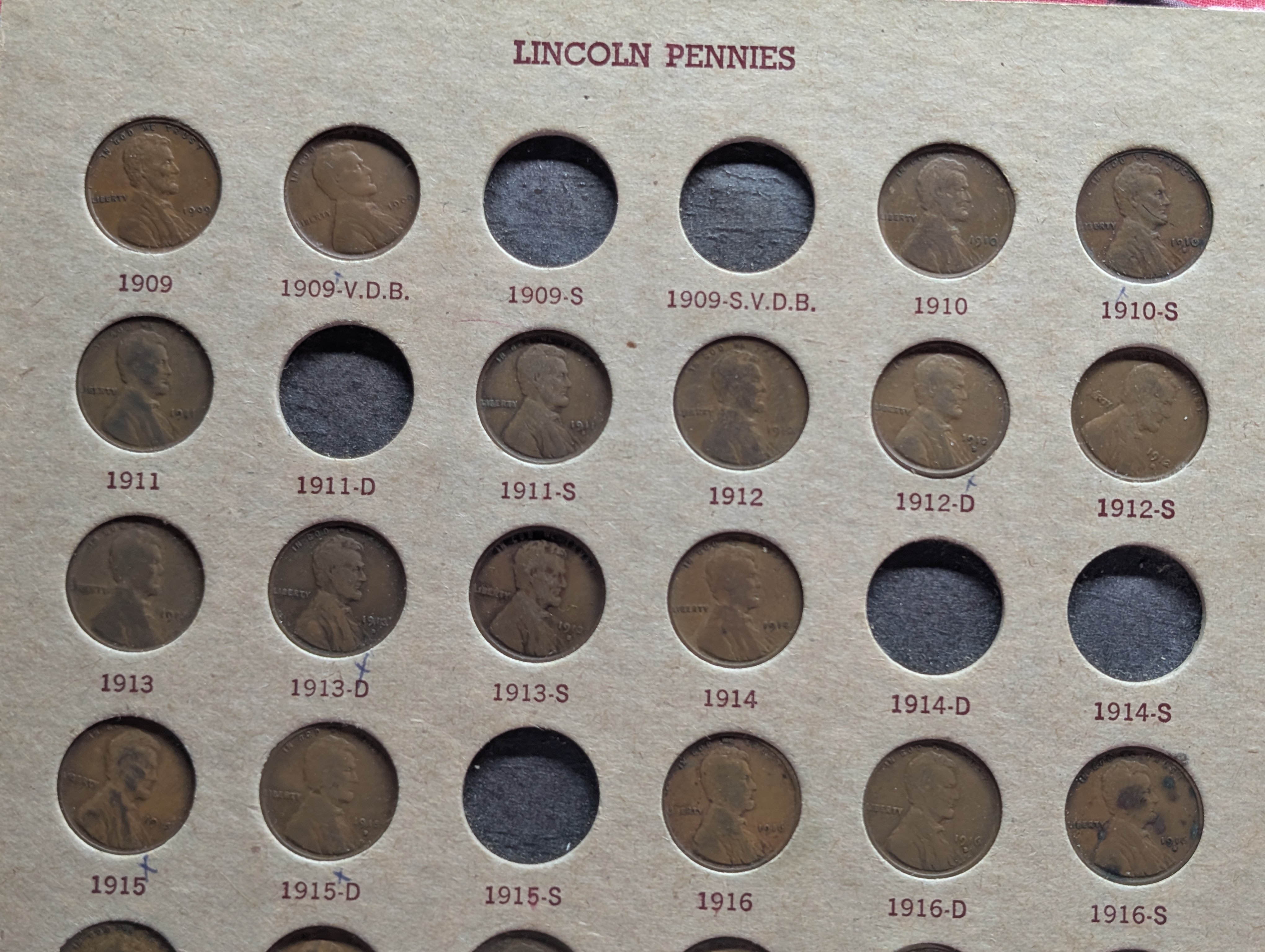 (170) Coin Lincoln Cent Set - Includes Numerous Semi-Key Dates!!