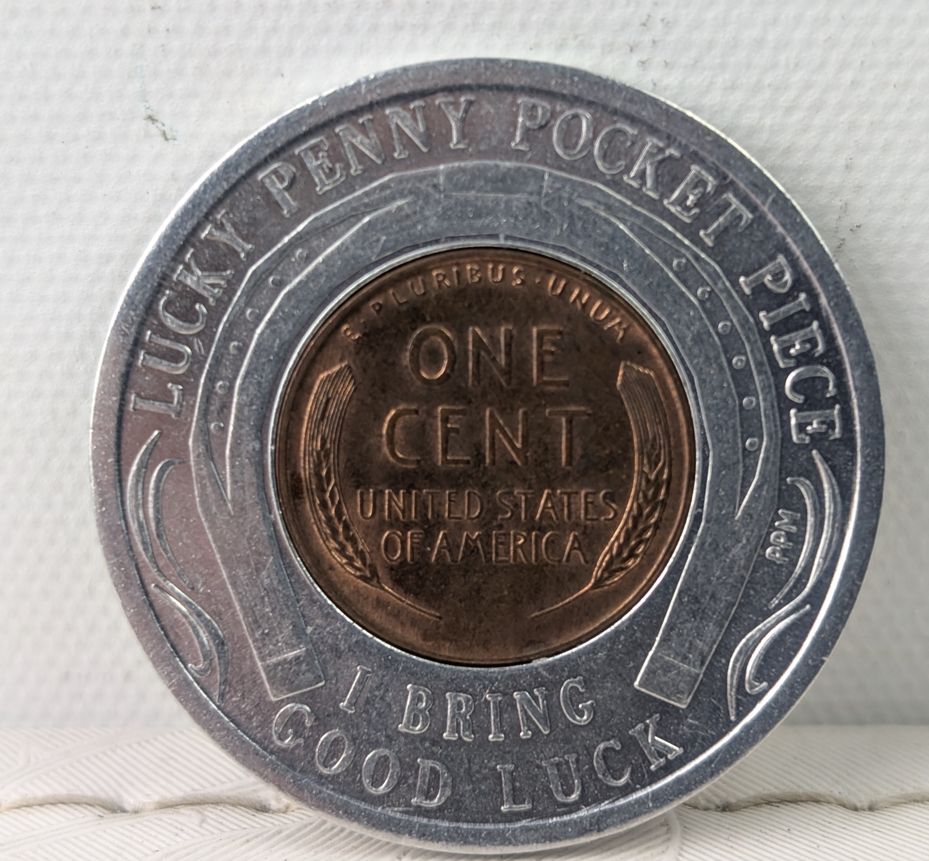 1957-D Lincoln Wheat Cent Advertising Token - Hasty Tasty in Dayton, Ohio