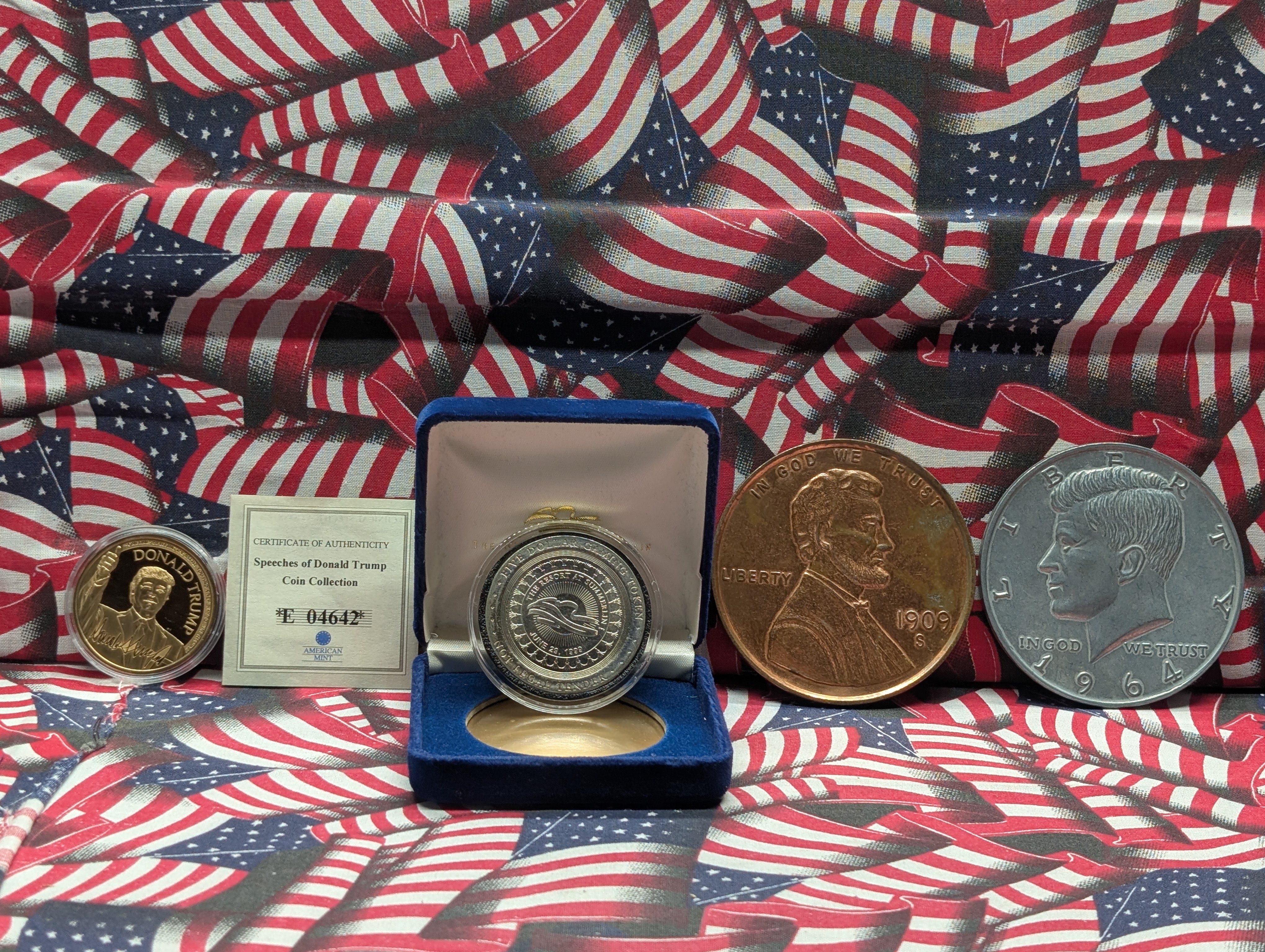 (4) Assorted Medals