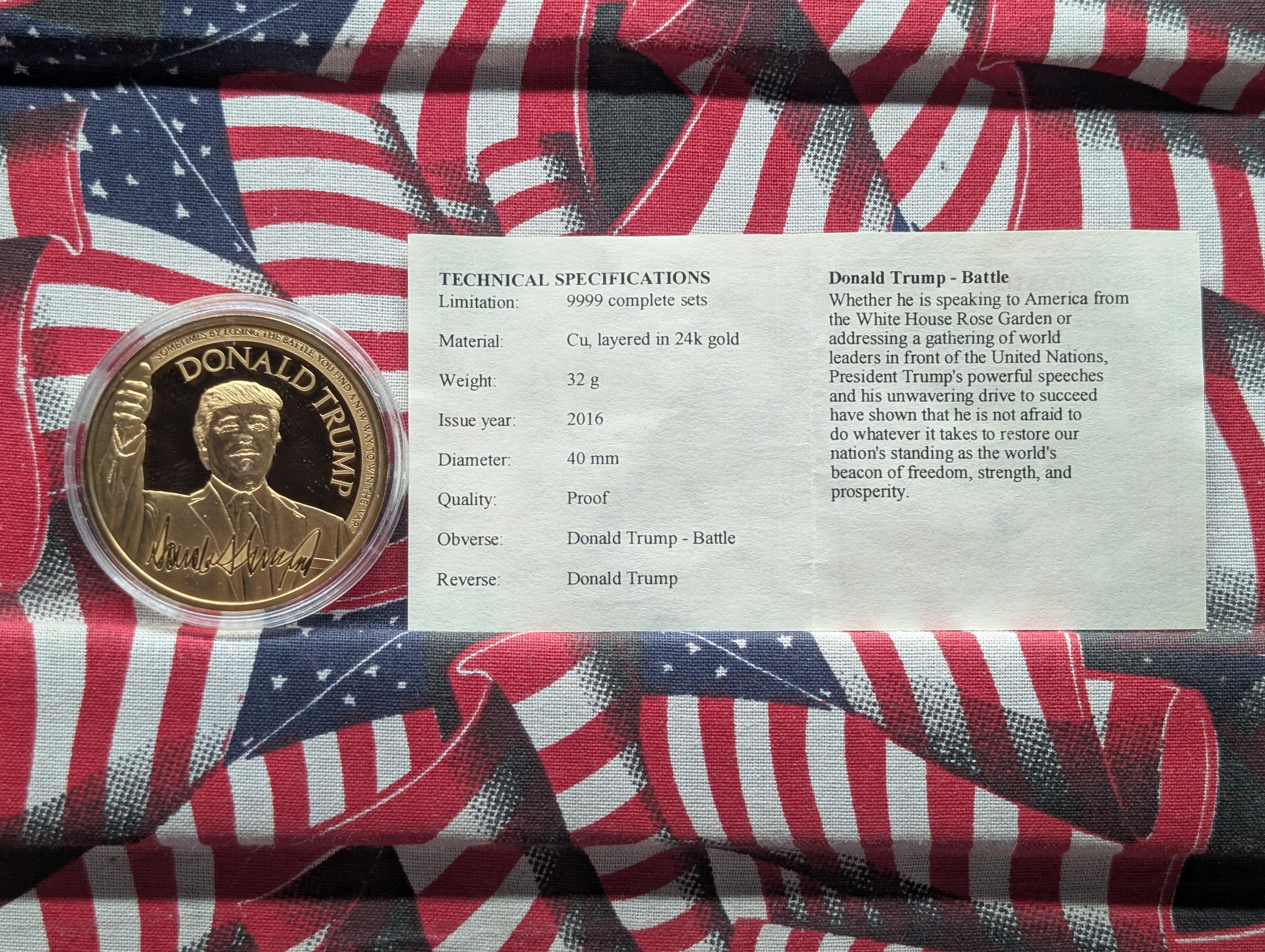 (4) Assorted Medals