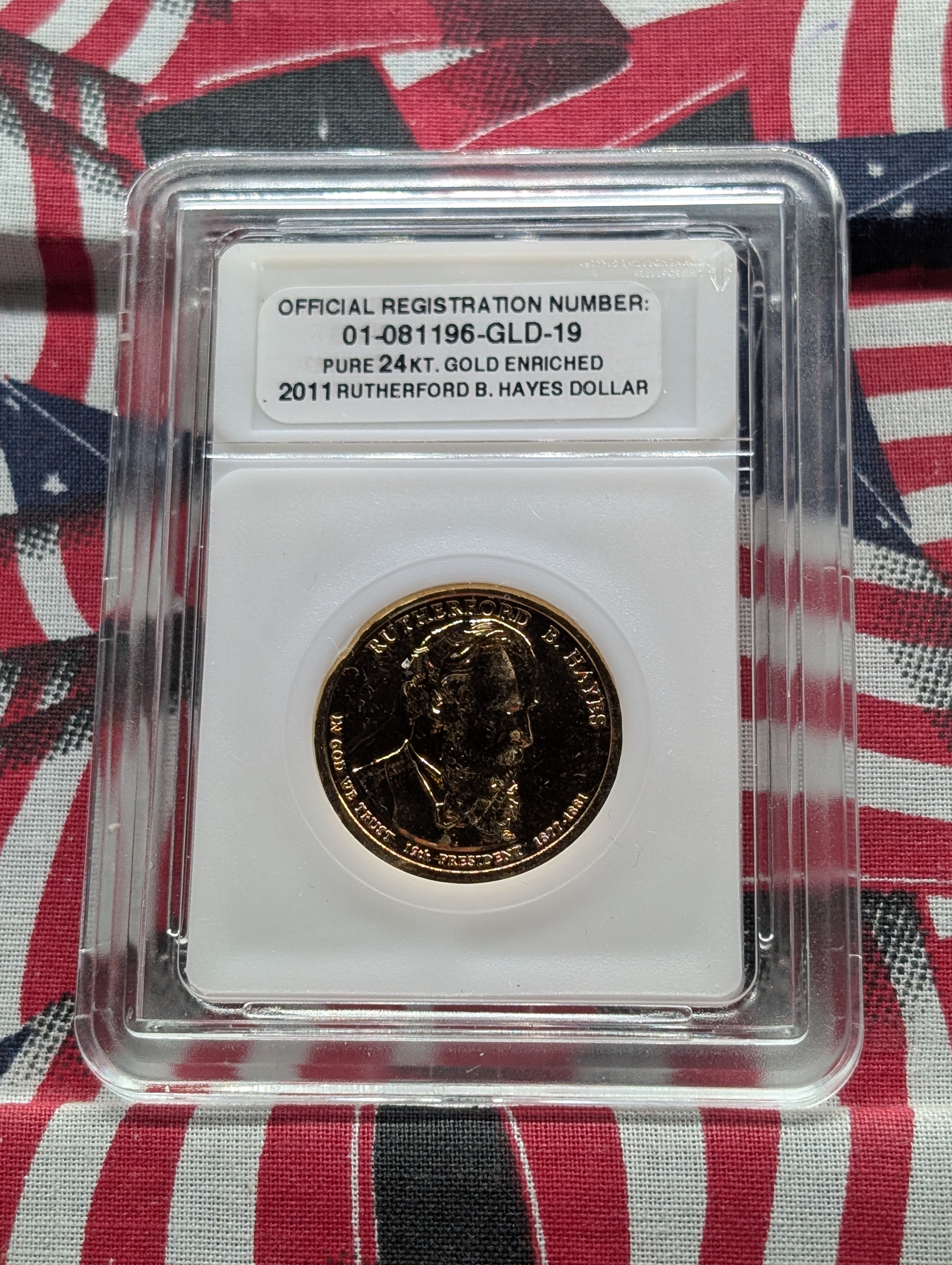 2011 Four-Coin Presidential Dollar Set - GOLD Enriched!!!