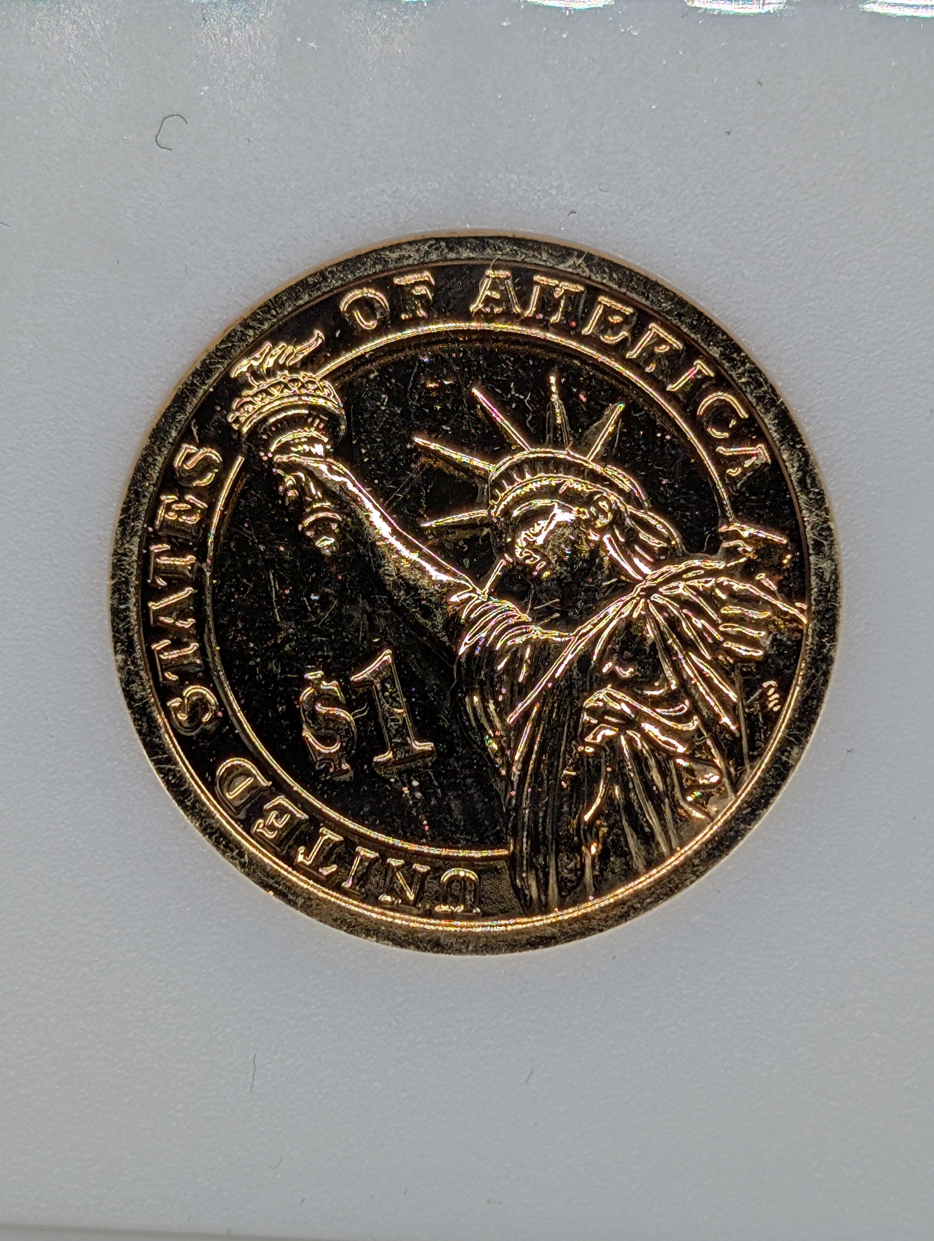 2011 Four-Coin Presidential Dollar Set - GOLD Enriched!!!