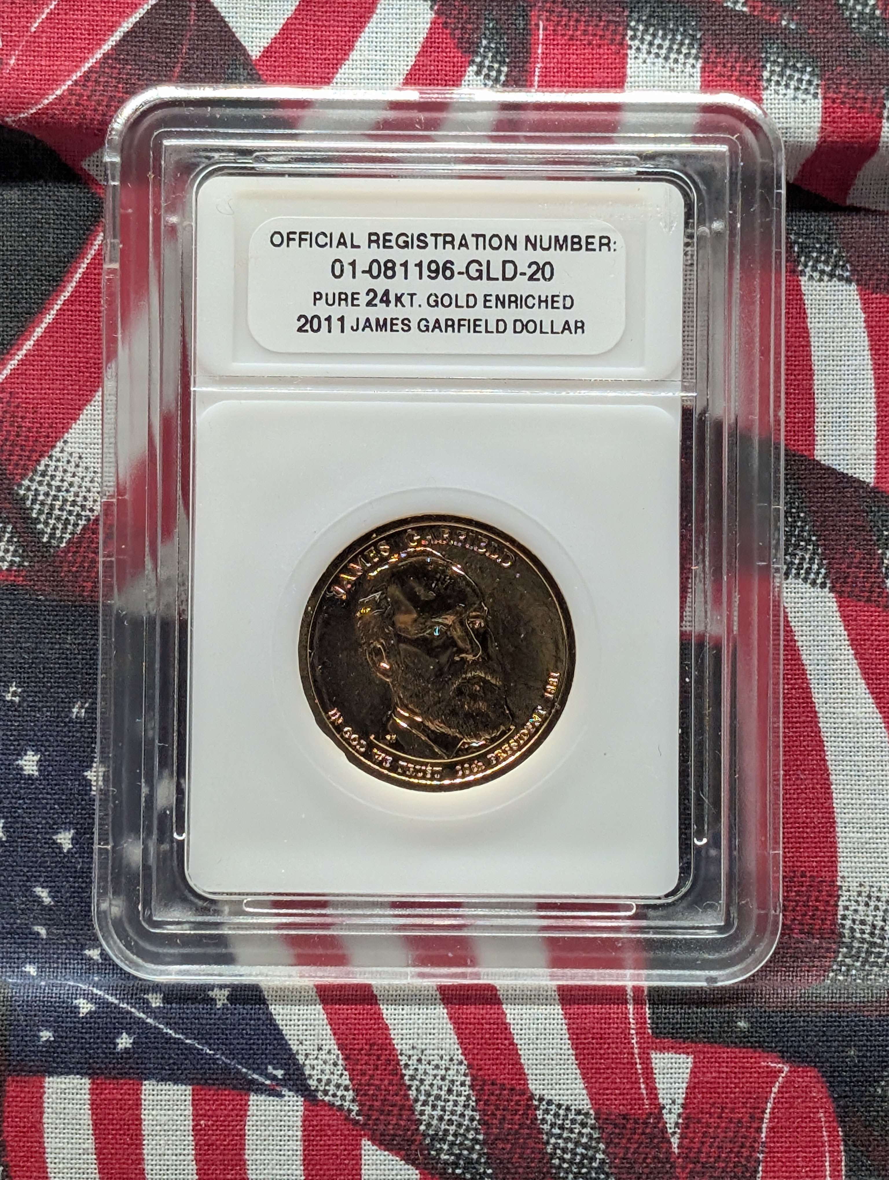 2011 Four-Coin Presidential Dollar Set - GOLD Enriched!!!