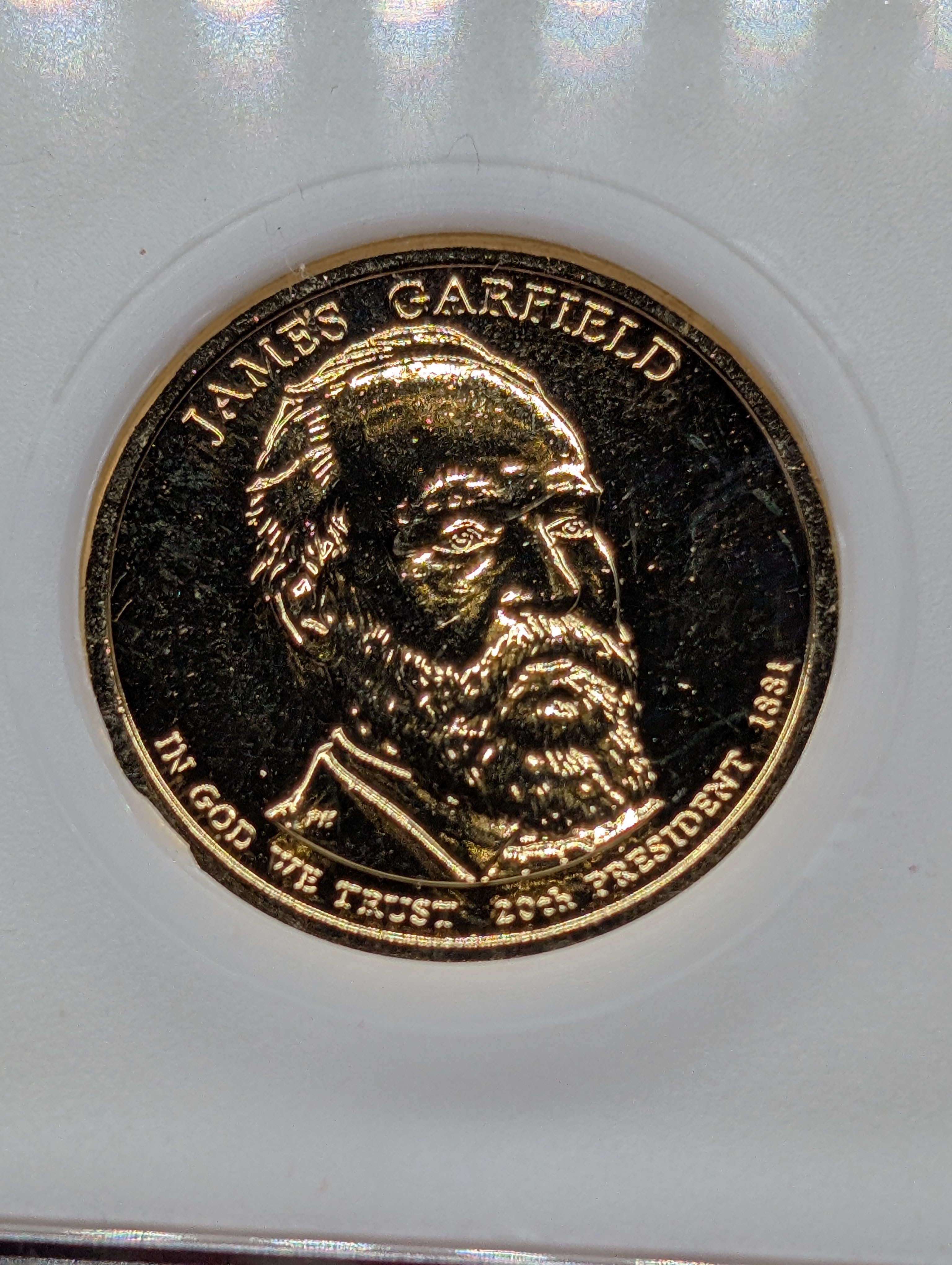 2011 Four-Coin Presidential Dollar Set - GOLD Enriched!!!