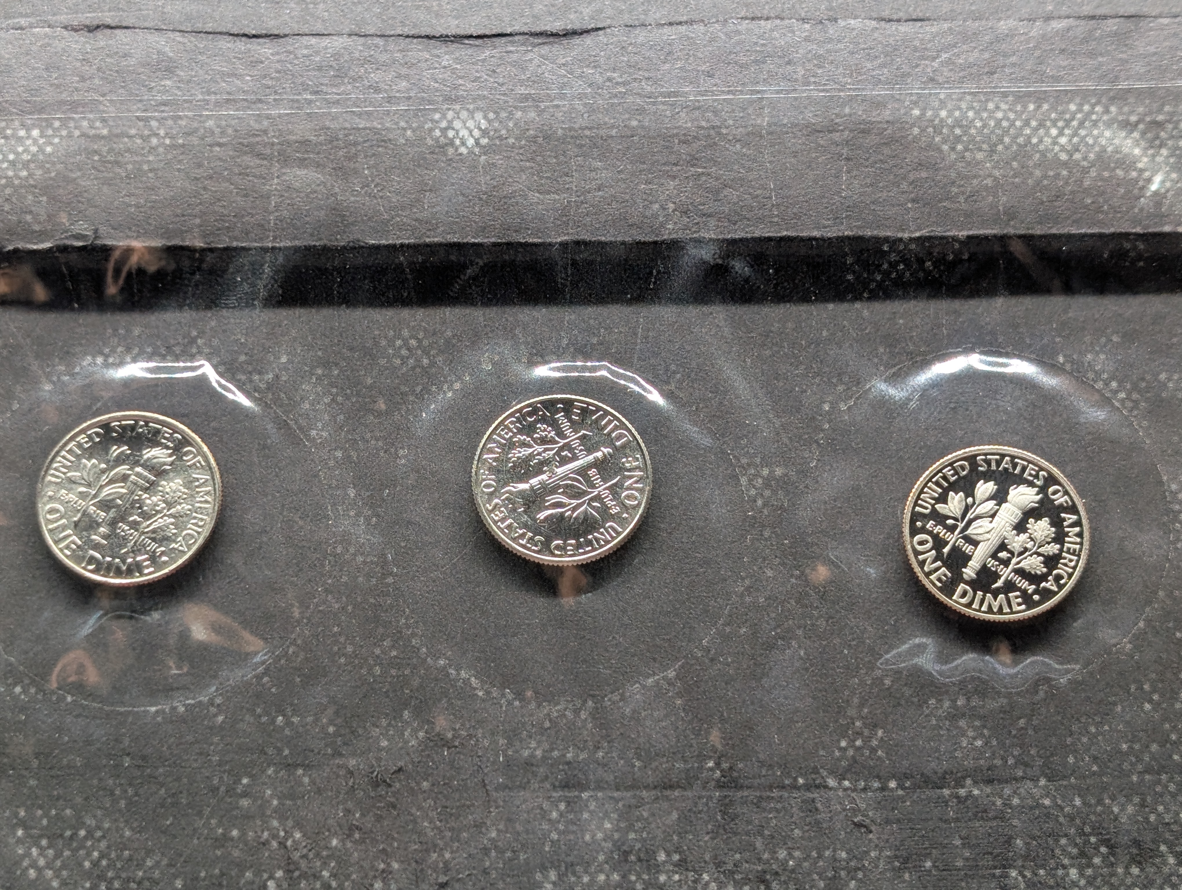 2023-P, D, & S Proof Franklin Roosevelt Dime 3-Coin Collection