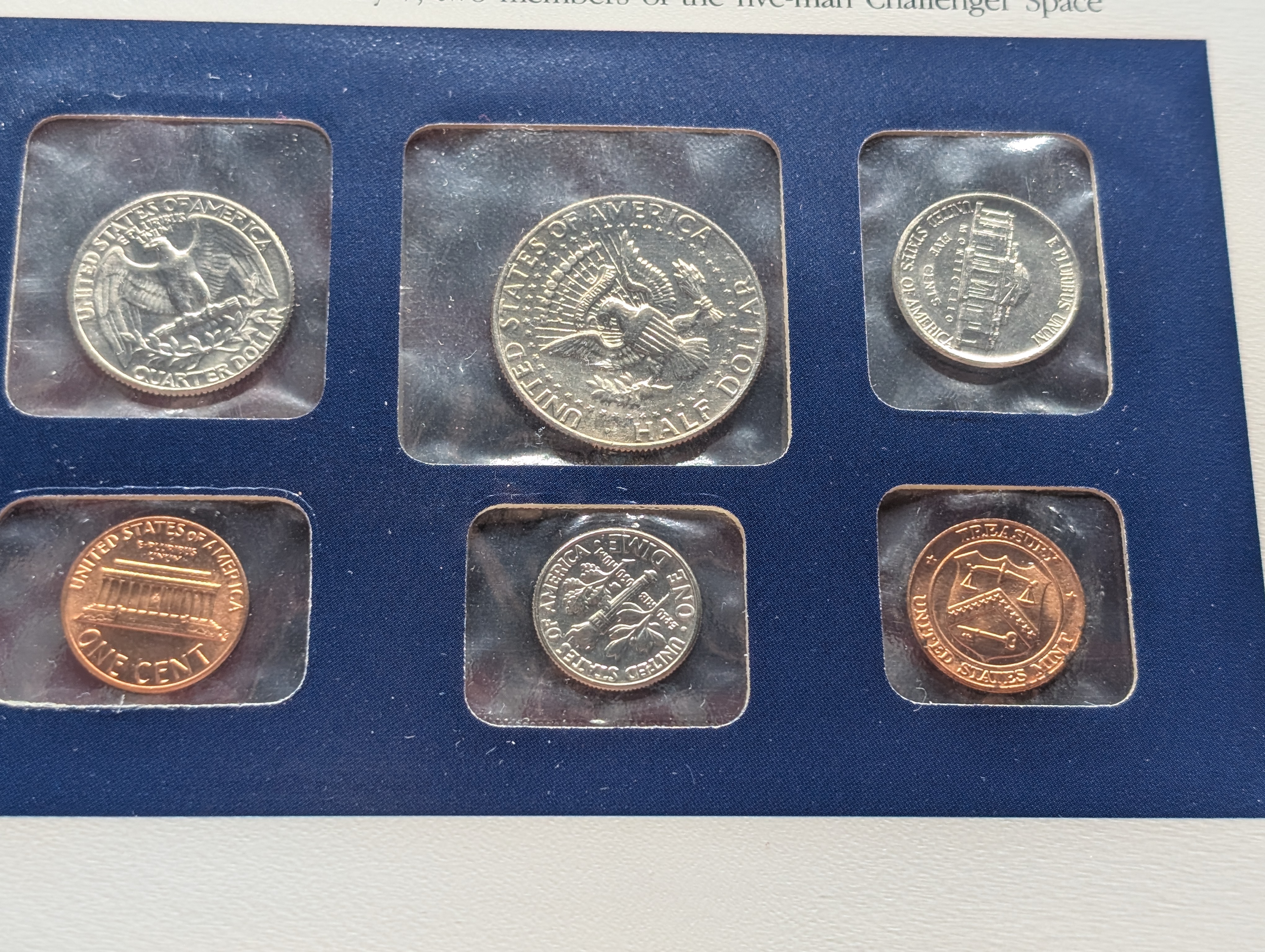 1984-P&D U.S. Mint Uncirculated Set w/ Historic Stamps