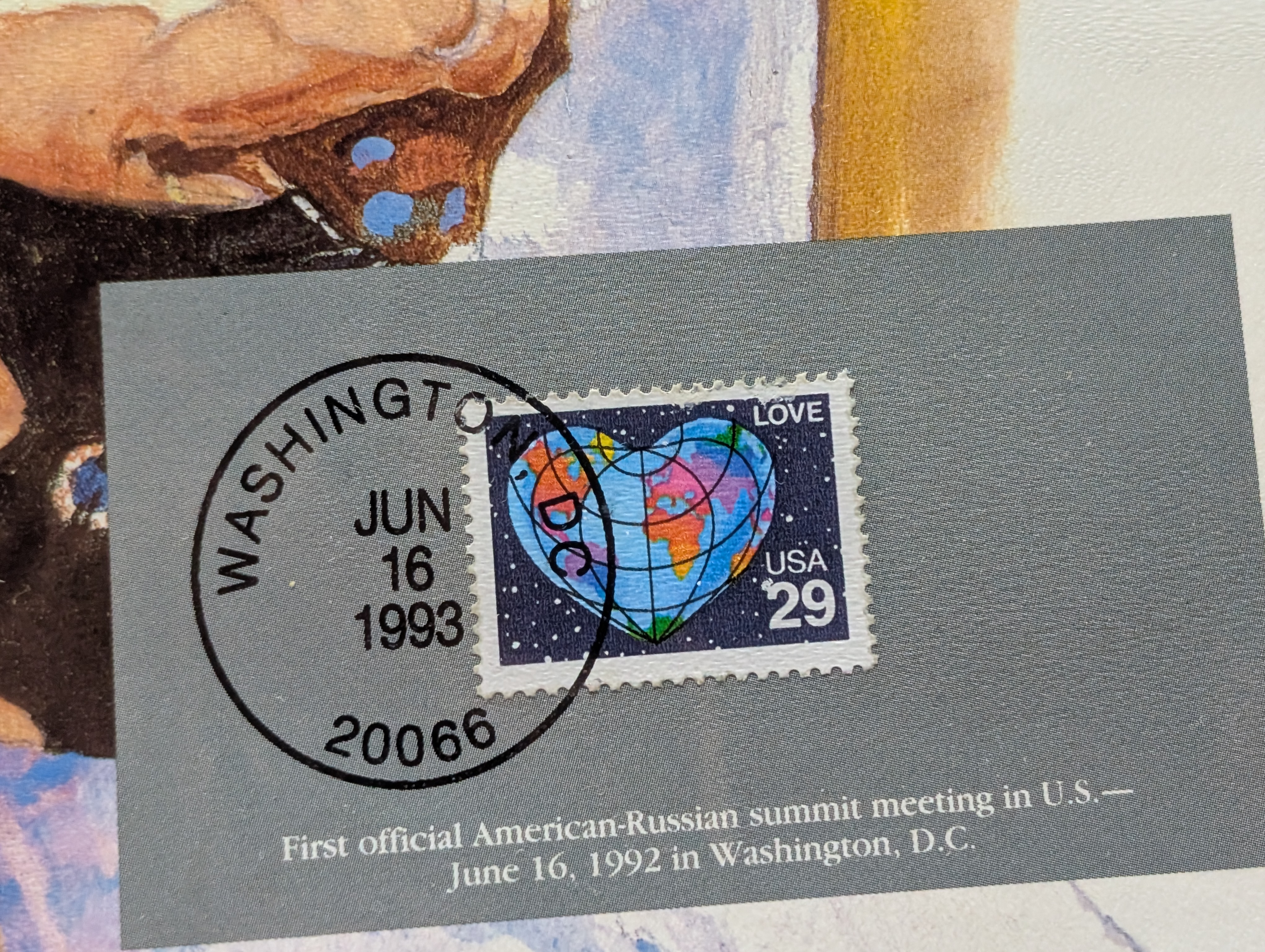 1992-P&D U.S. Mint Uncirculated Set w/ Historic Stamps