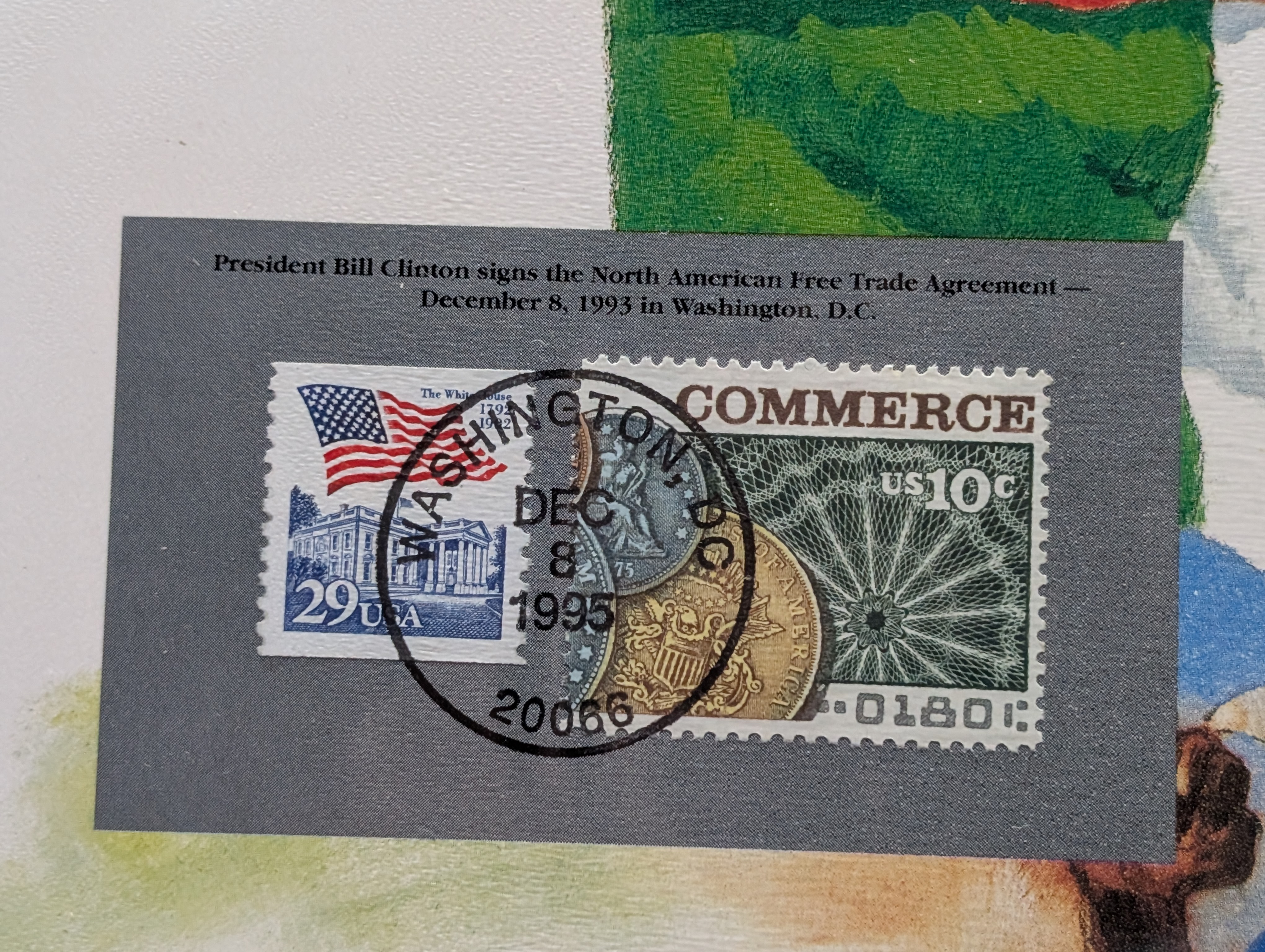 1993-P&D U.S. Mint Uncirculated Set w/ Historic Stamps