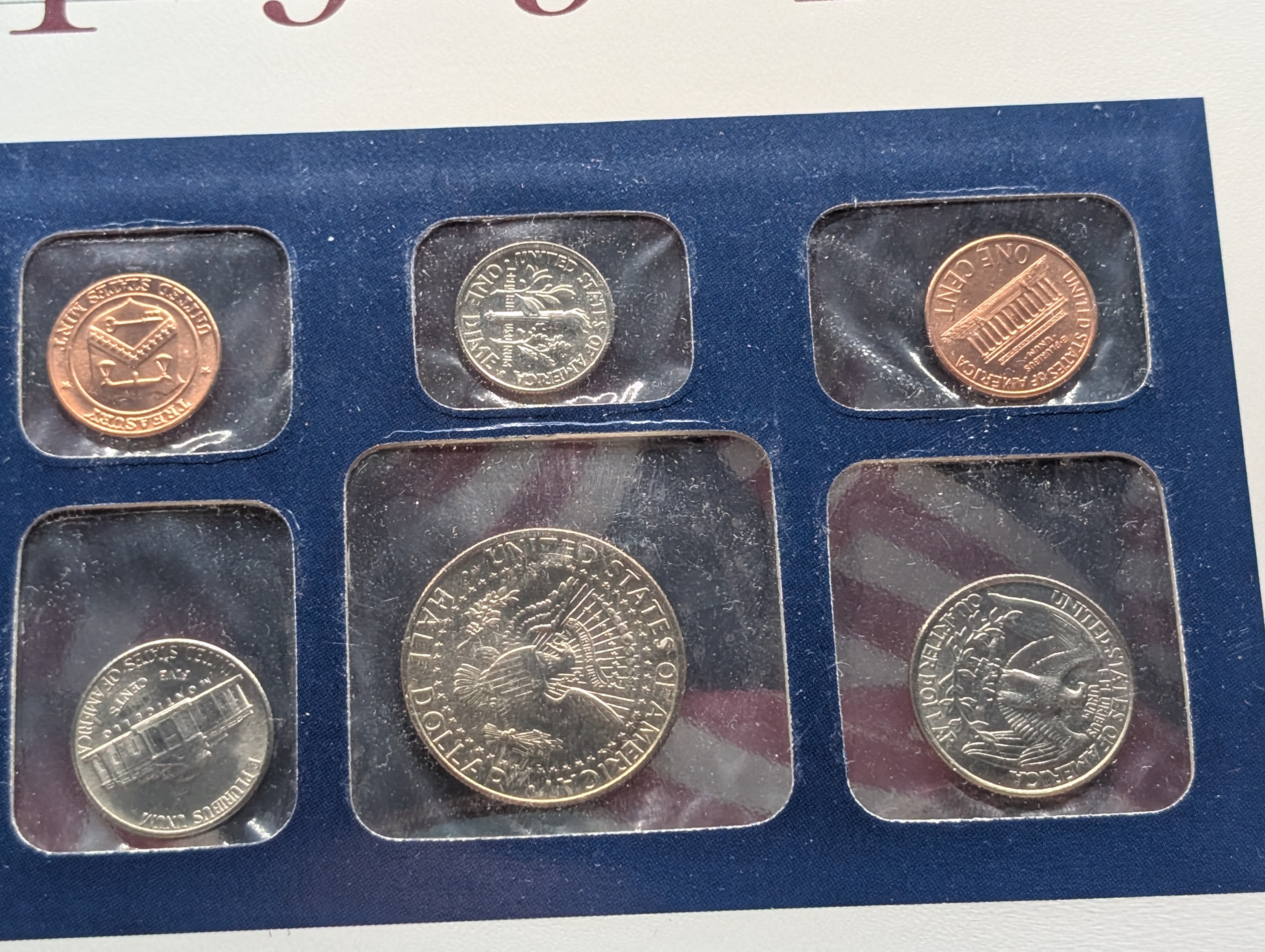 1994-P&D U.S. Mint Uncirculated Set w/ Historic Stamps