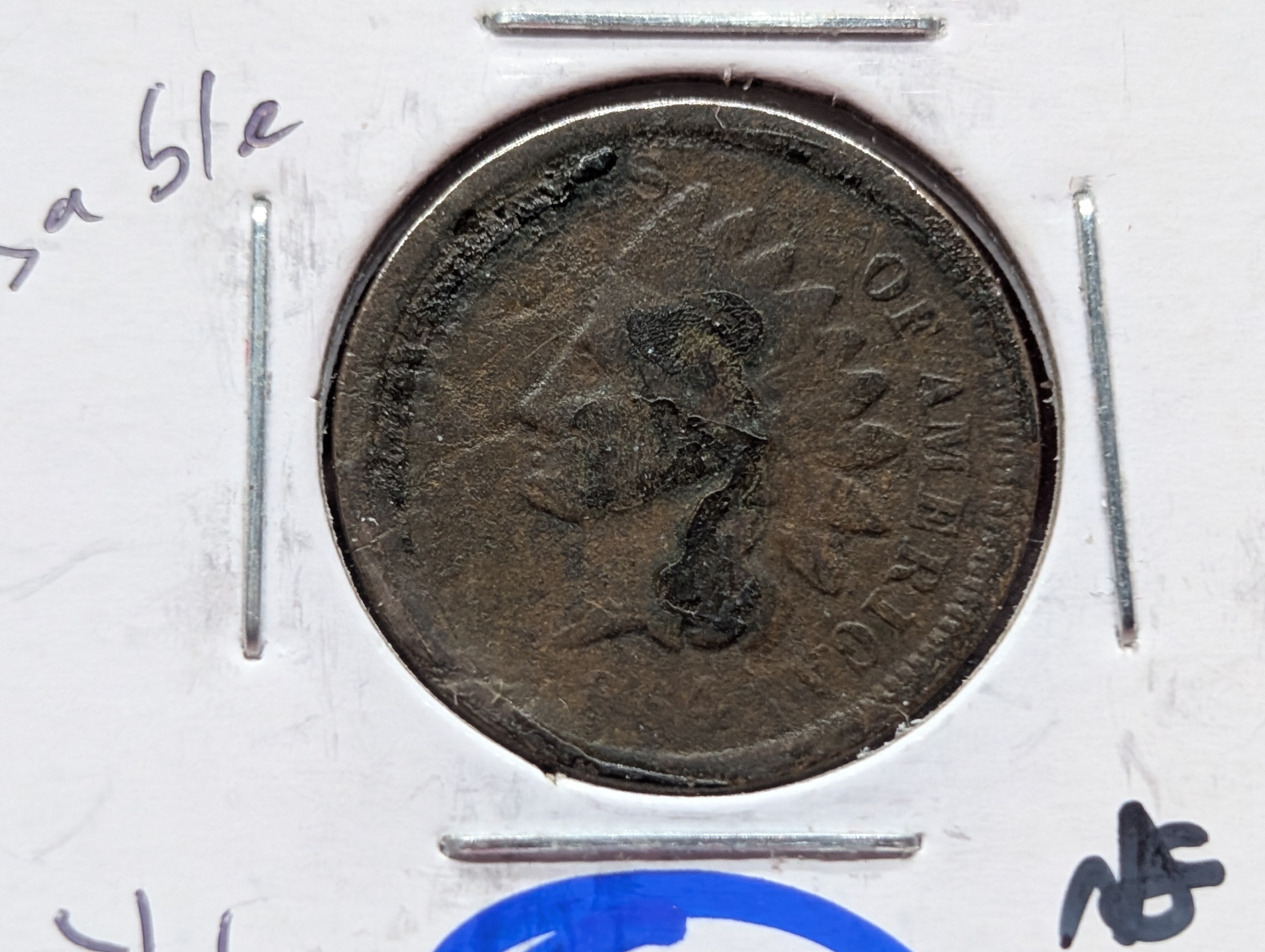 1864-L Indian Head Cent - KEY DATE!!
