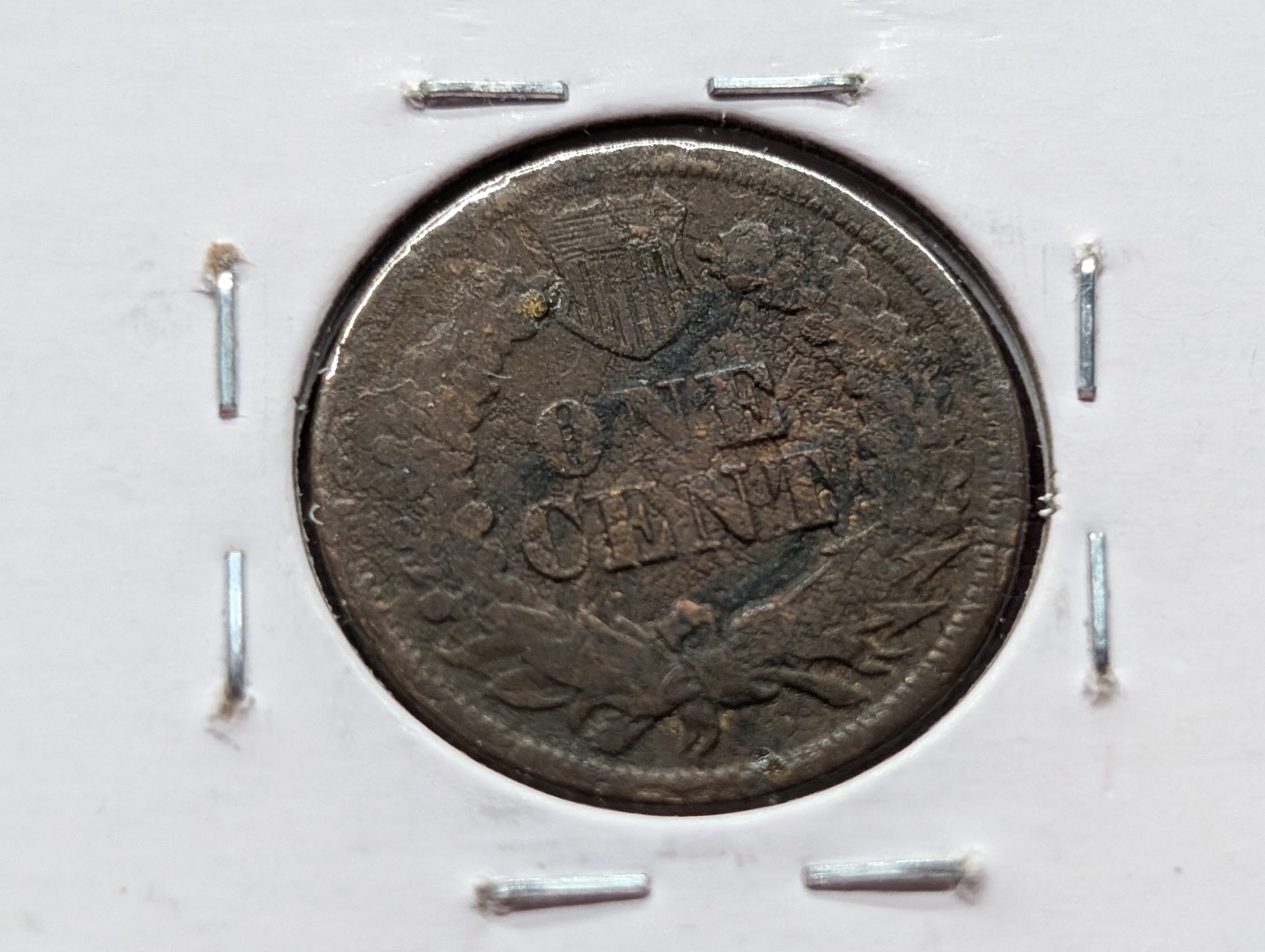 1864-L Indian Head Cent - KEY DATE!!