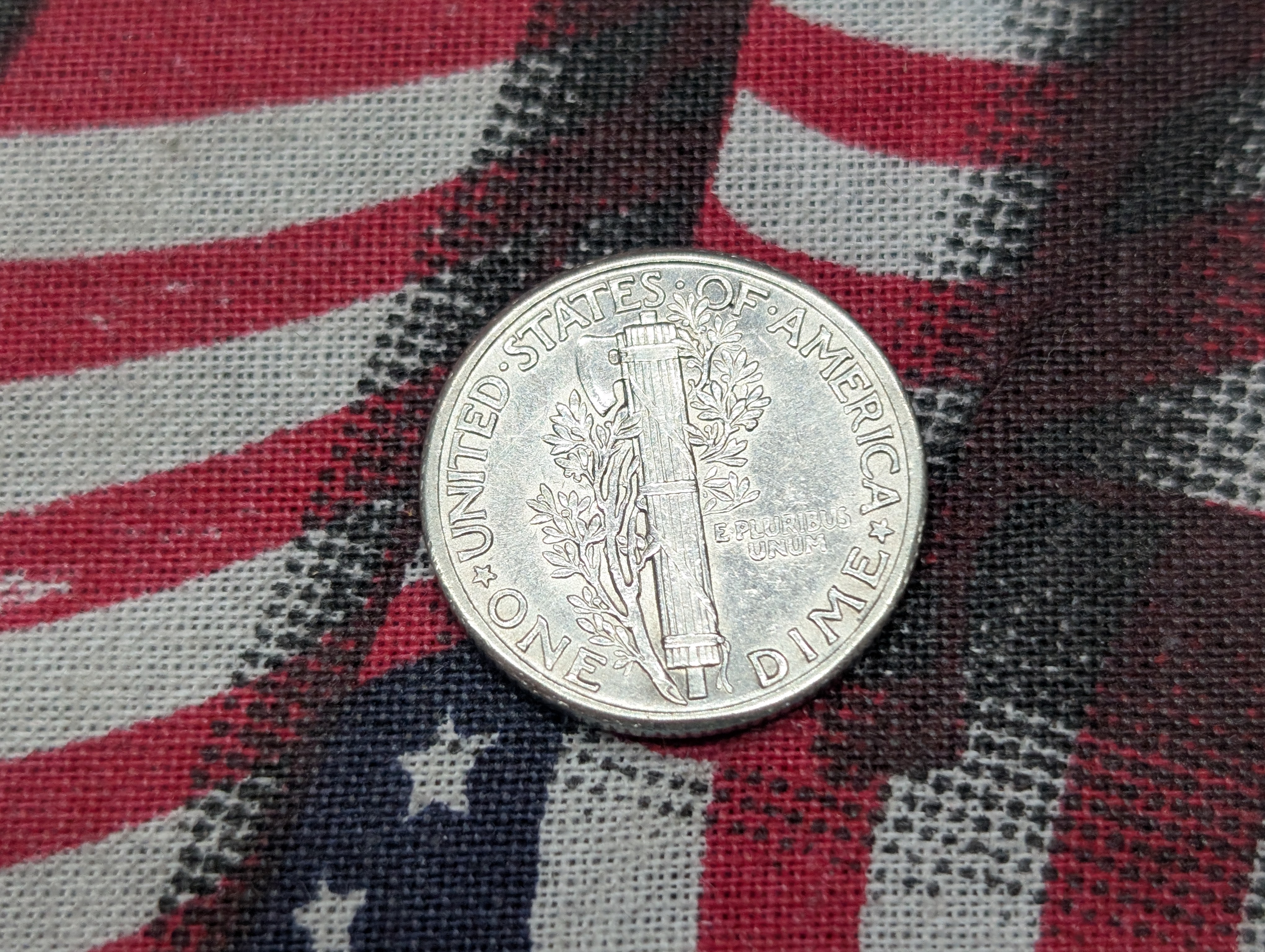 1926-P Mercury 90% Silver Dime