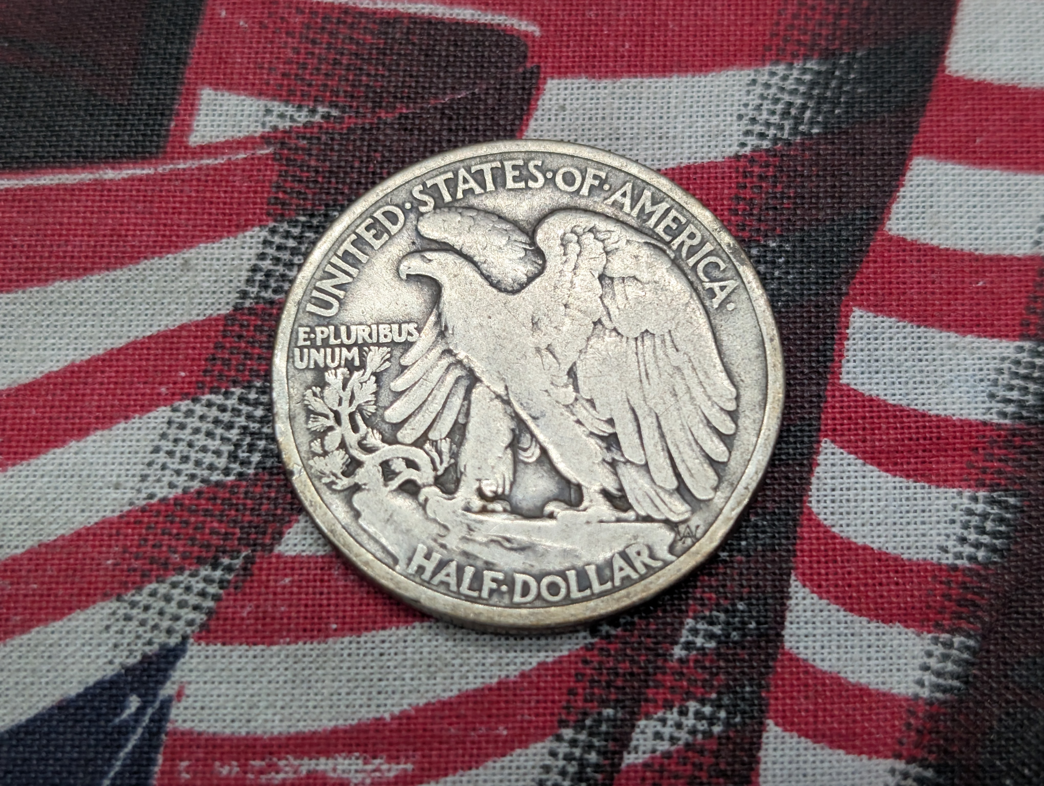 1919-P Walking Liberty 90% Silver Half-Dollar