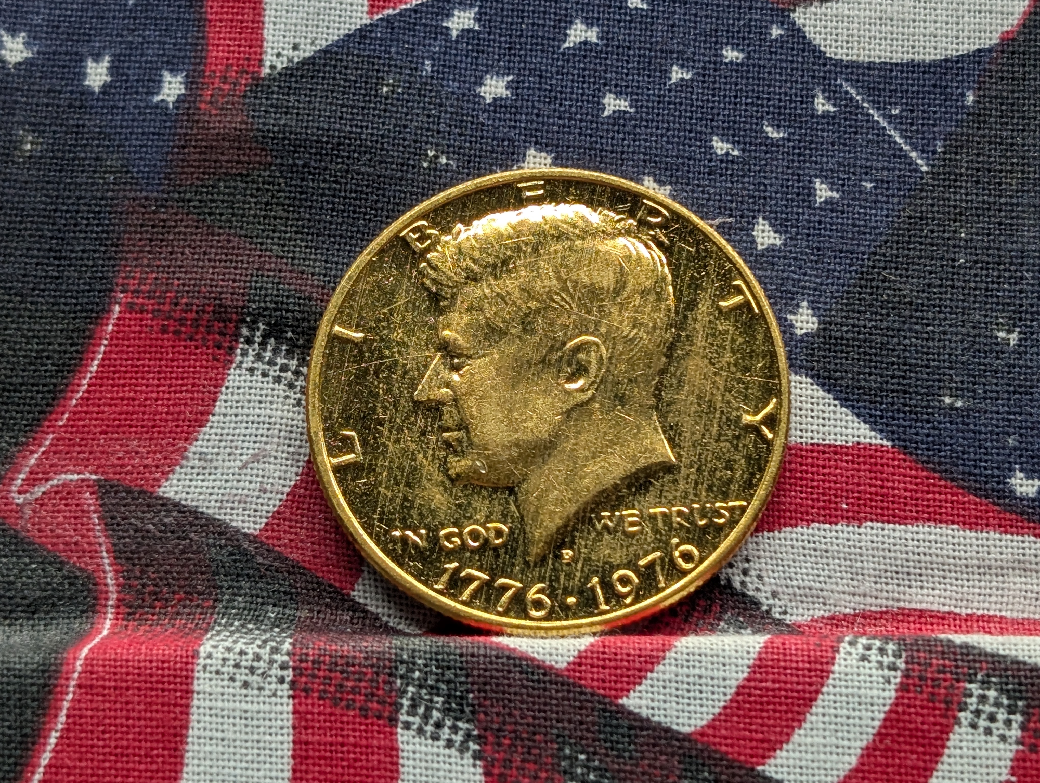 Group of GOLD Layered Coins & Bronze Medals