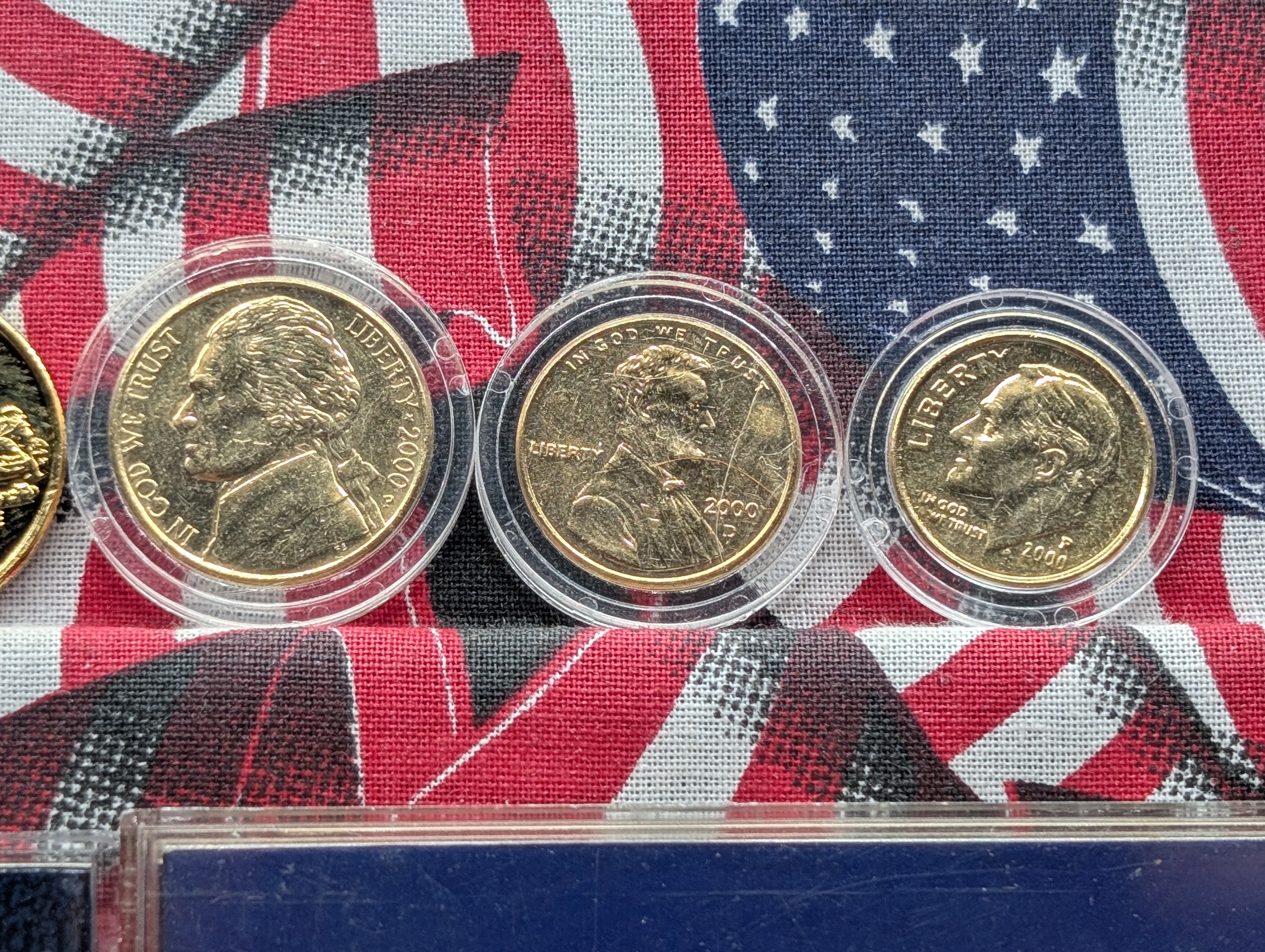 Group of GOLD Layered Coins & Bronze Medals