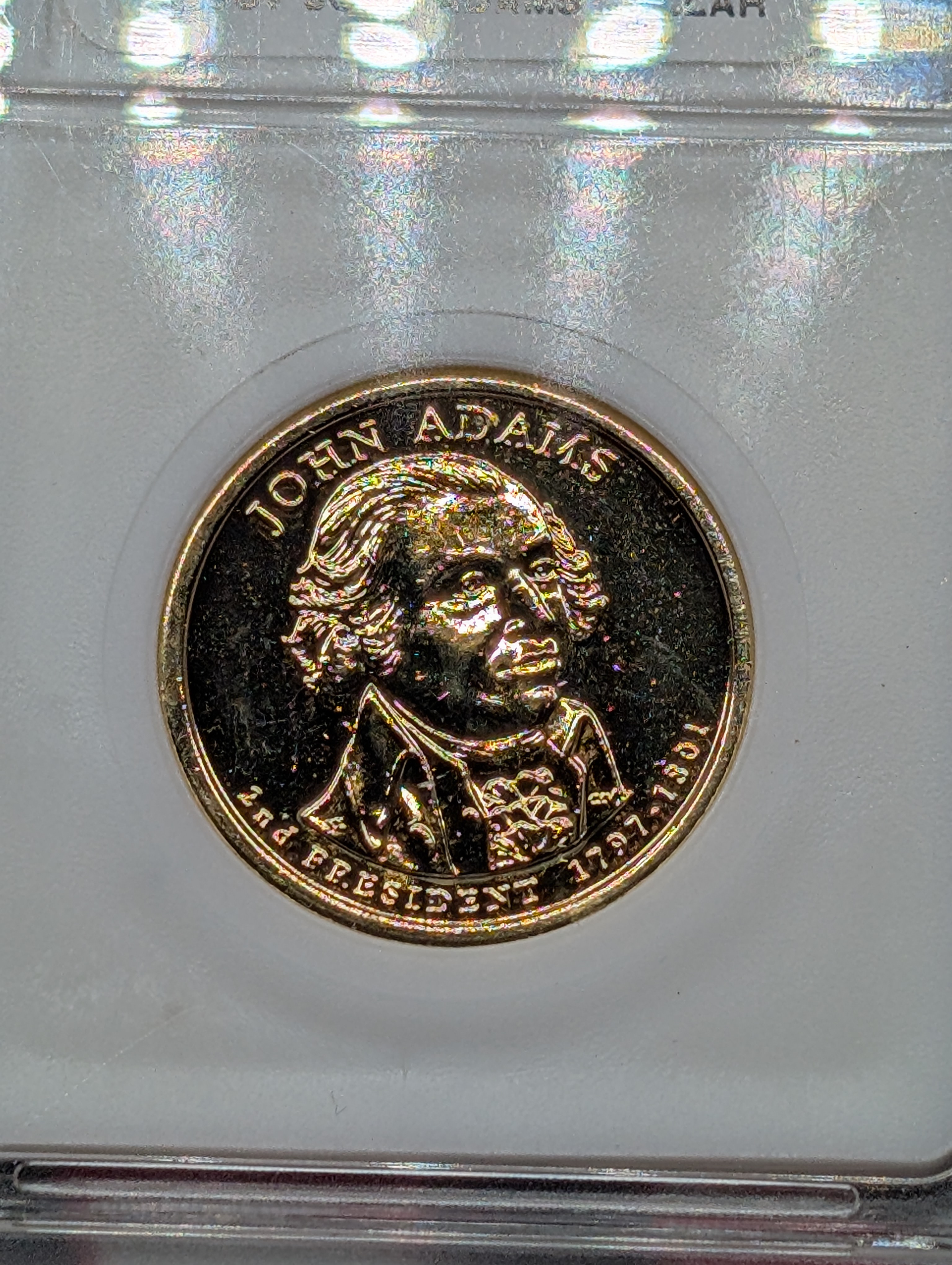 2007 Four-Coin Presidential Dollar Set - GOLD Enriched!!!