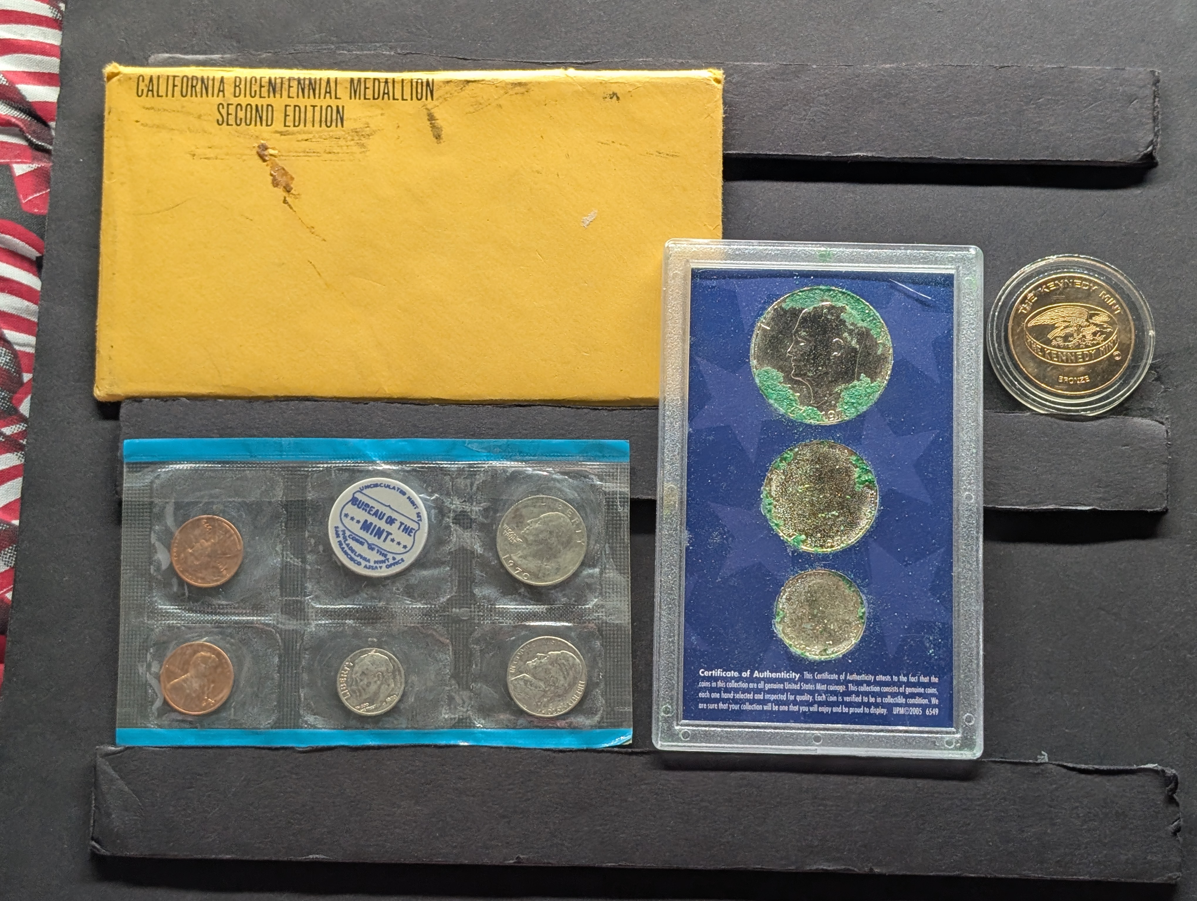 Group of Uncirculated Coins & Medals