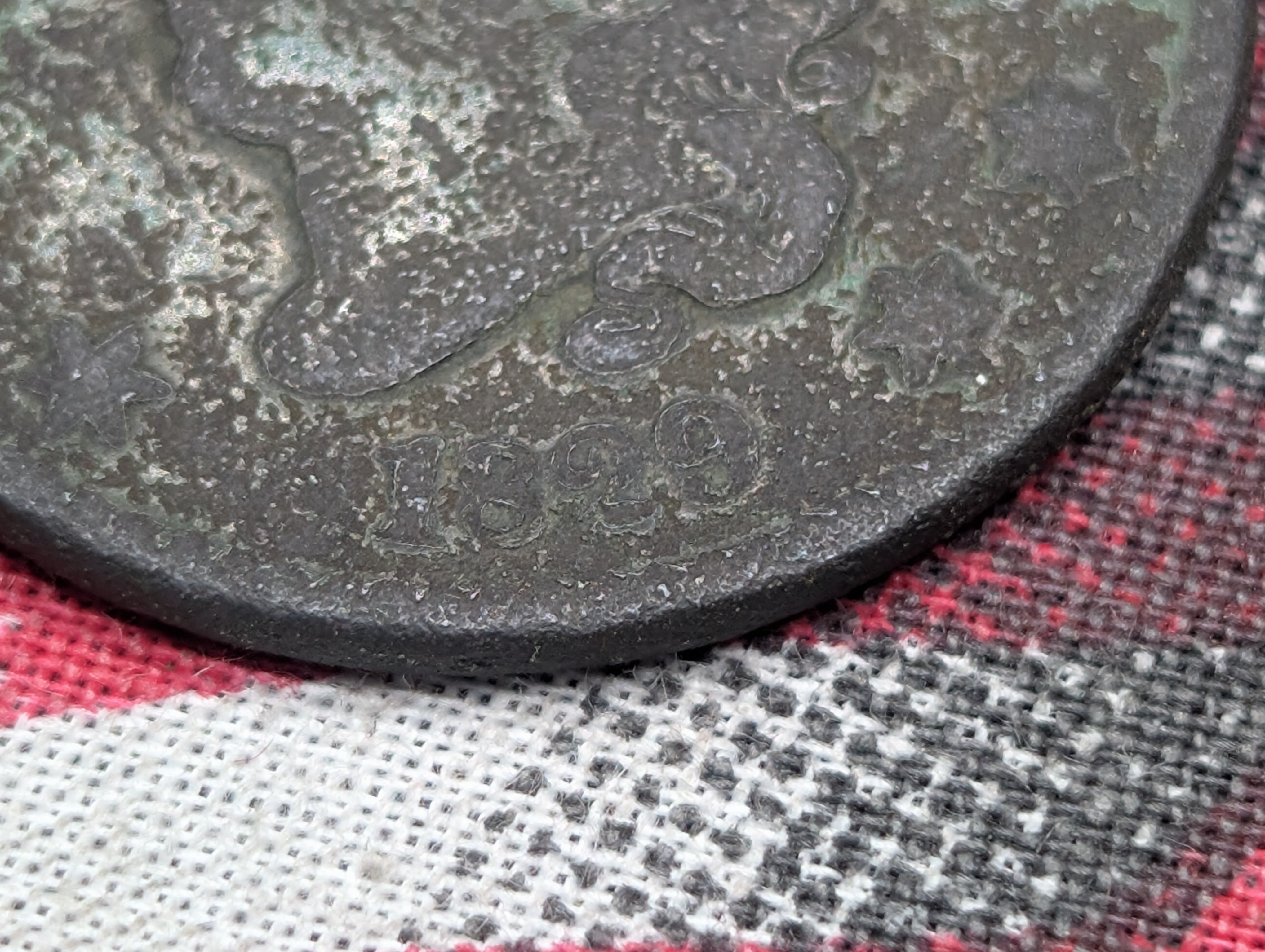 1829 Coronet Head Large Cent