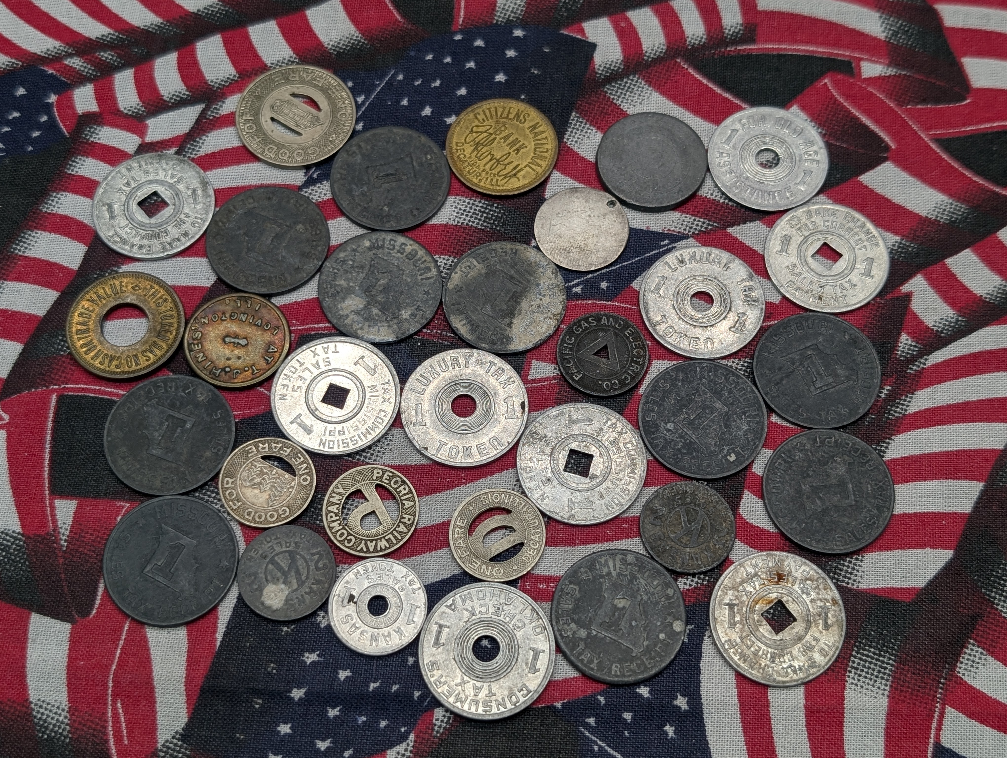 Collection of Historic Tokens