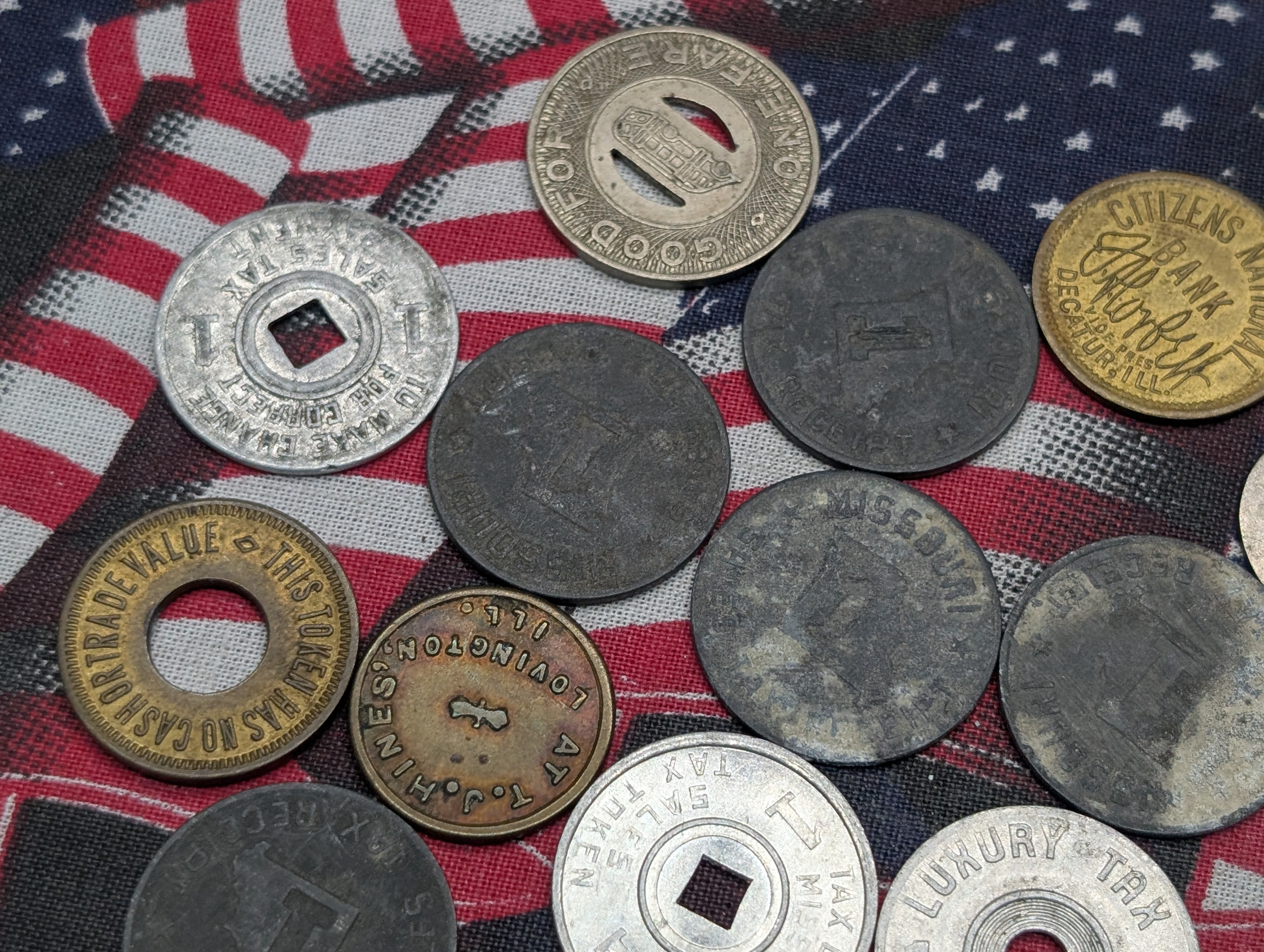 Collection of Historic Tokens