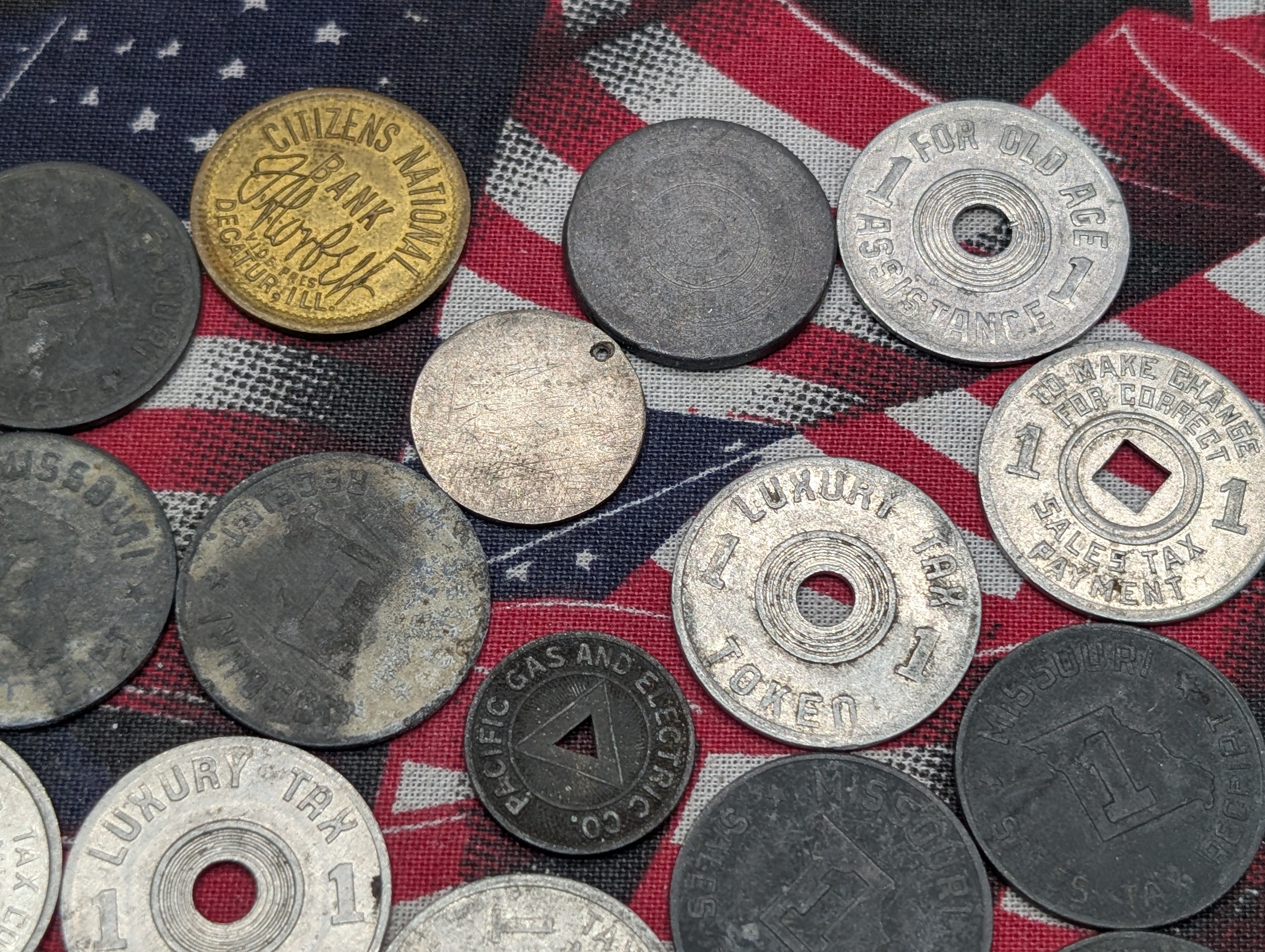 Collection of Historic Tokens