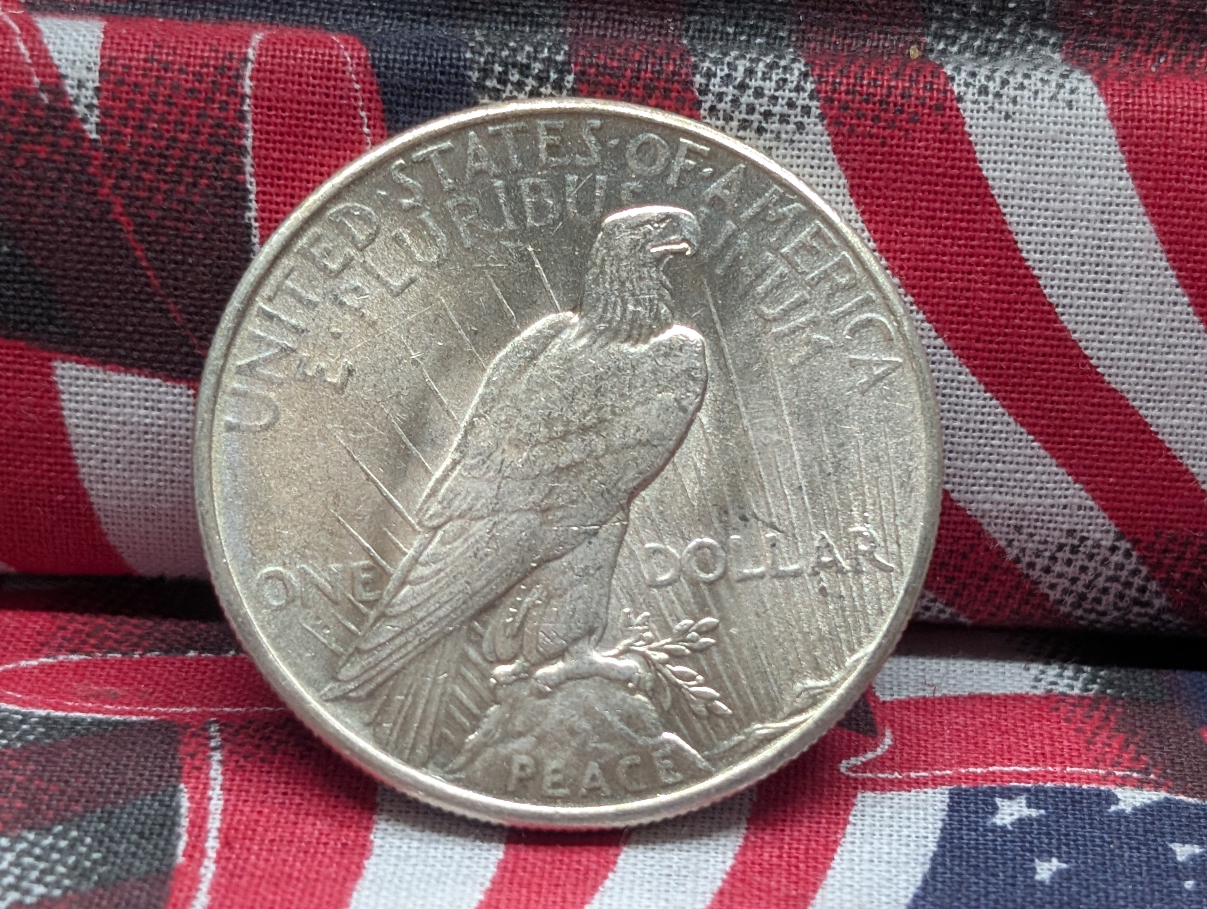 1935 Peace SILVER Dollar