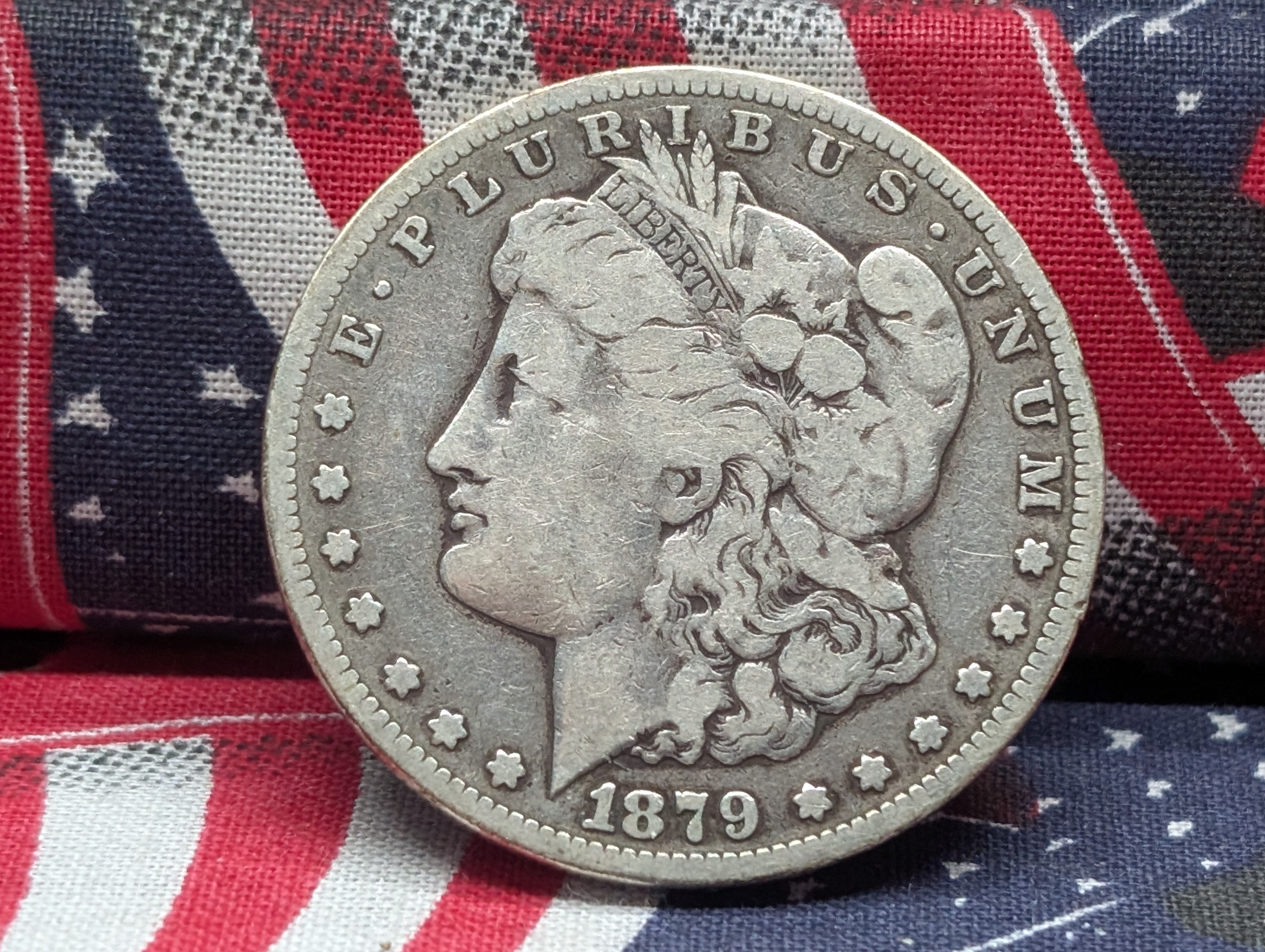 1879-CC Morgan SILVER Dollar - KEY DATE!