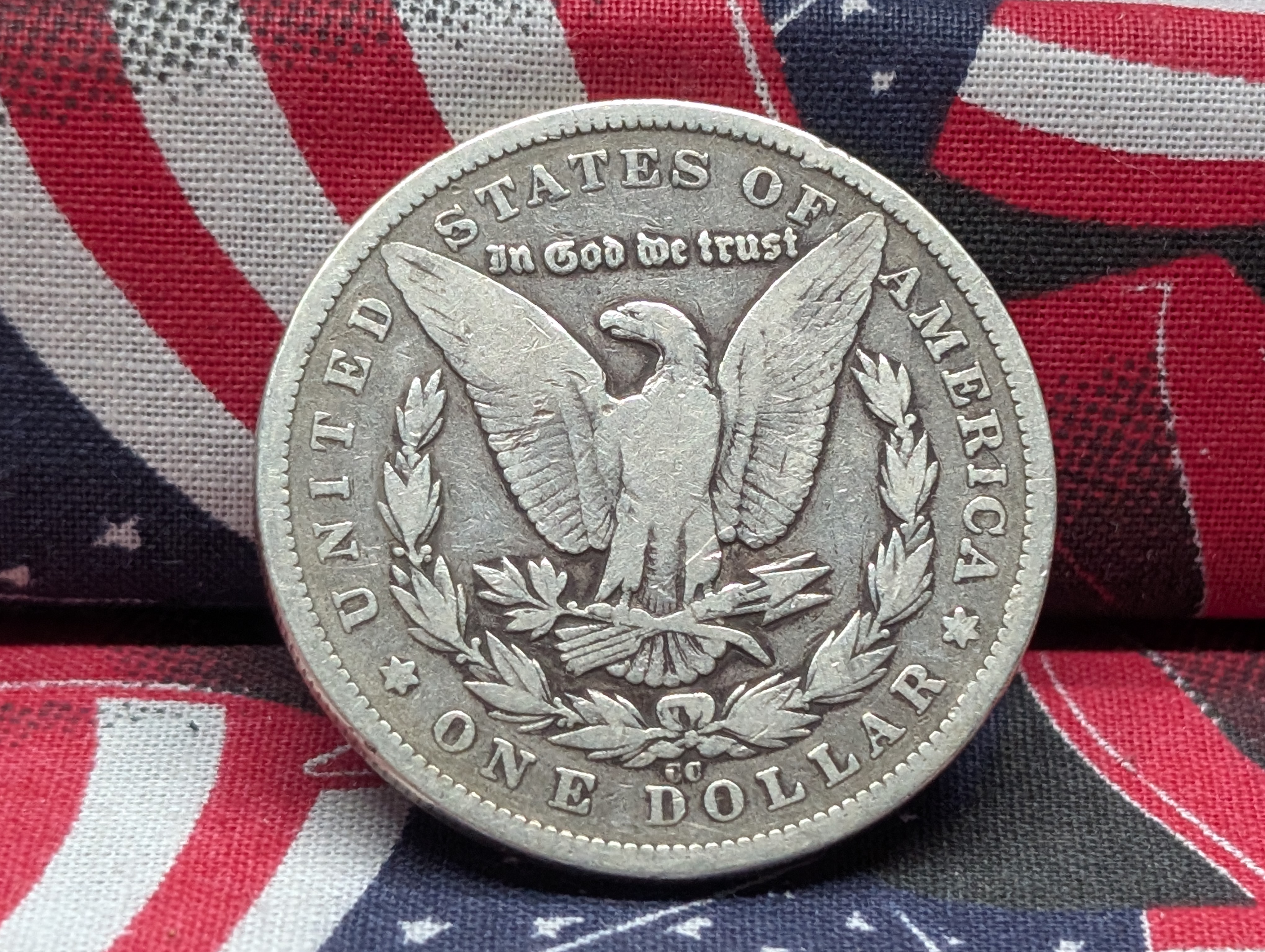 1879-CC Morgan SILVER Dollar - KEY DATE!