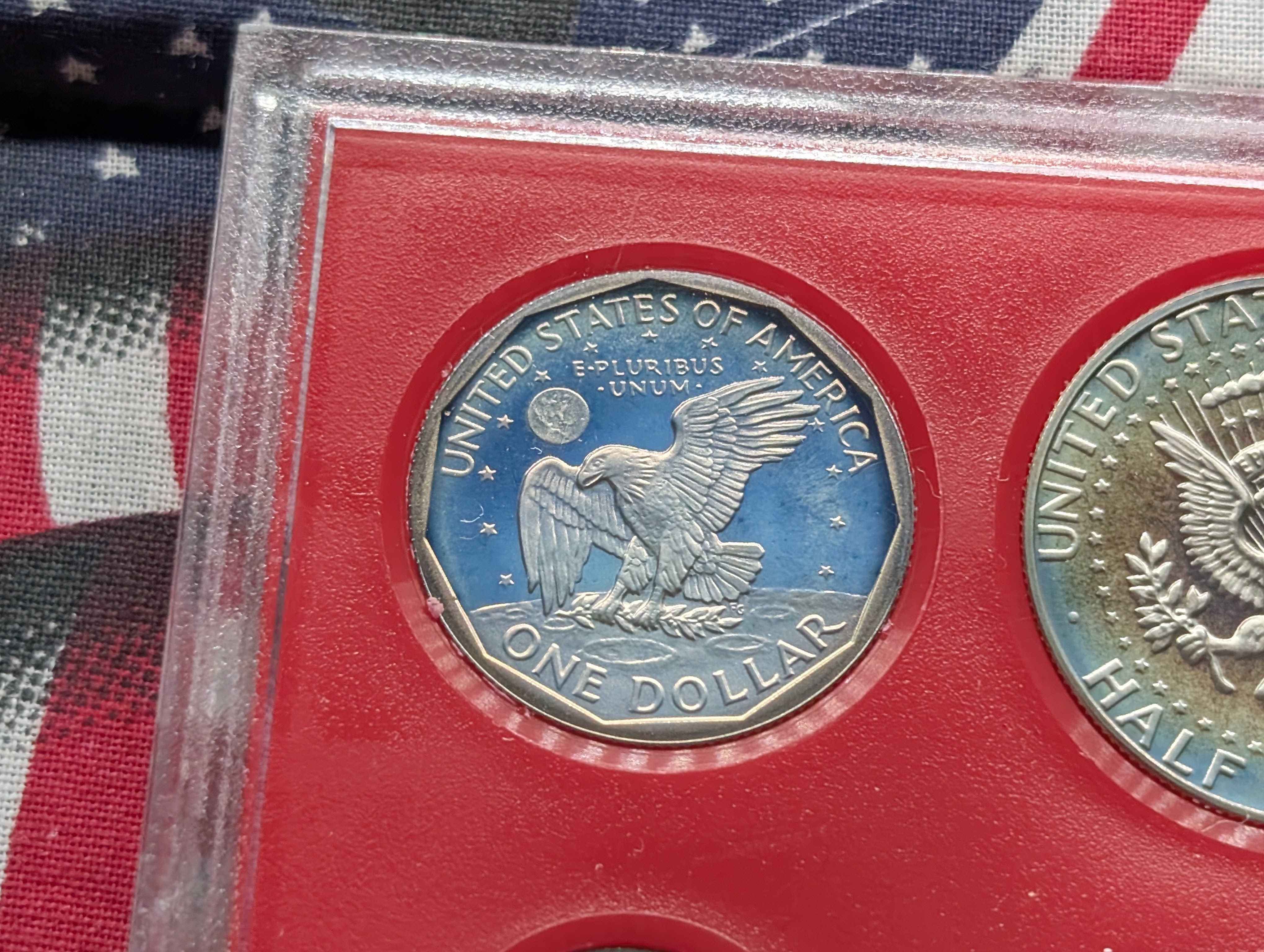1981-S U.S. Mint PROOF Set - Includes RARE Type-2 Susan B. Anthony Dollar!