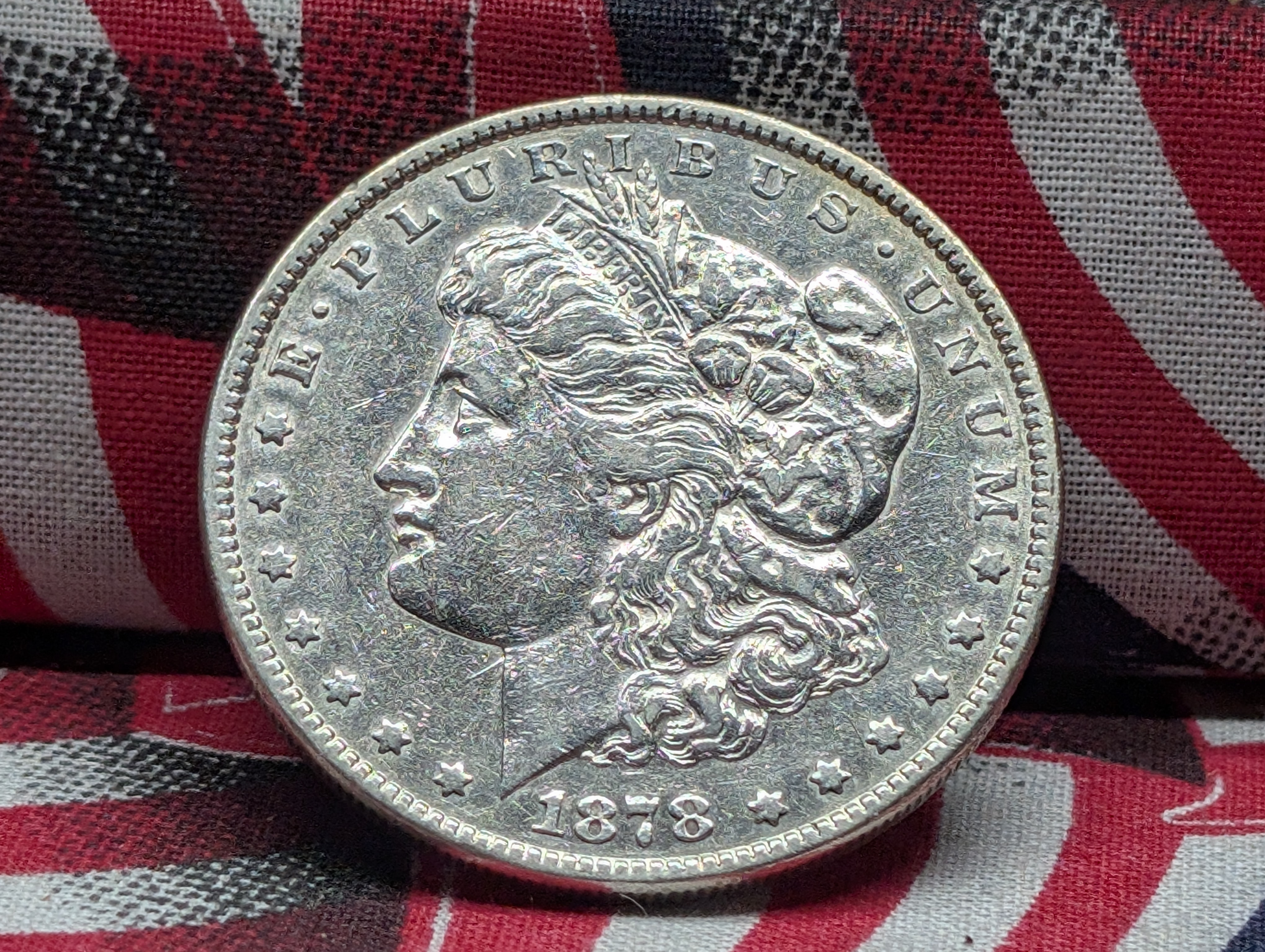 1878 Rev. 1879 Morgan Silver Dollar - SCARCE Variety!!