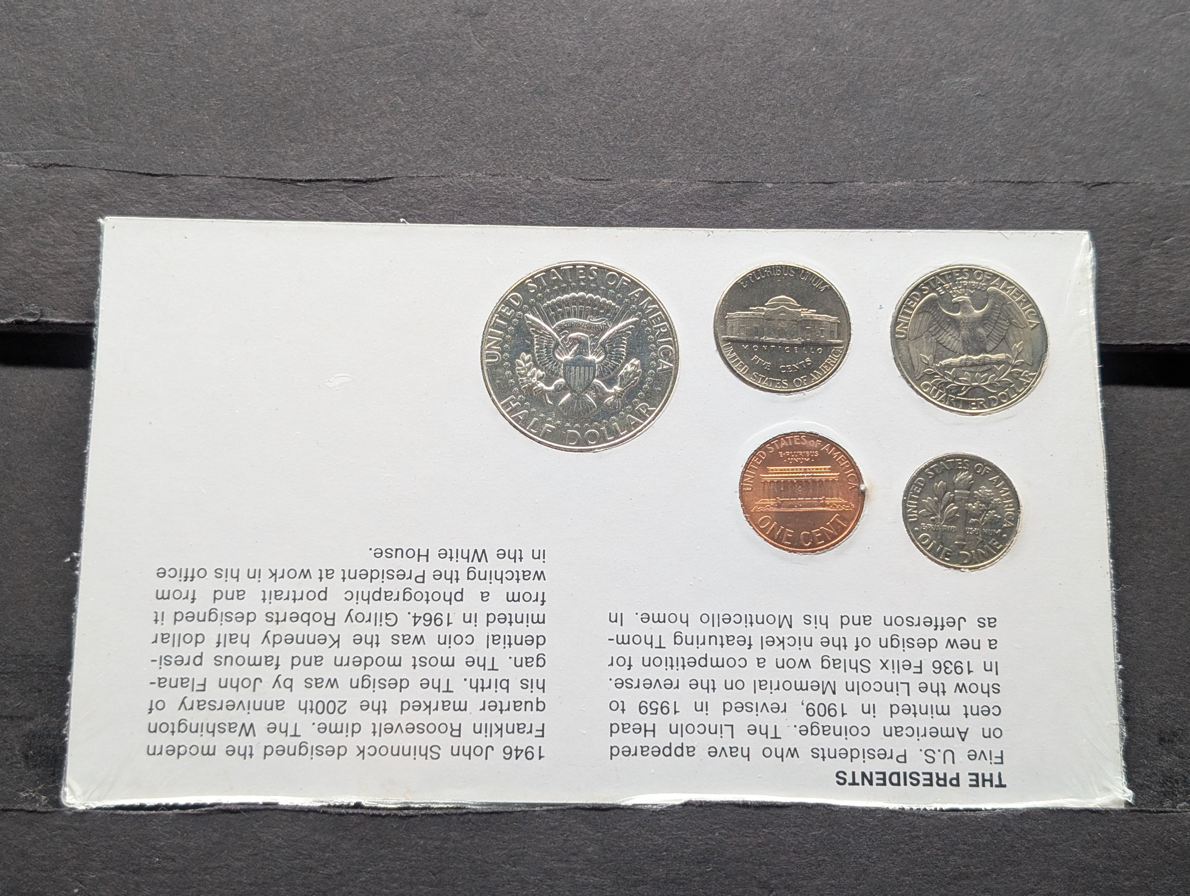 Americana Series "Presidents Collection" - Includes 1969 40% SILVER Half-Dollar