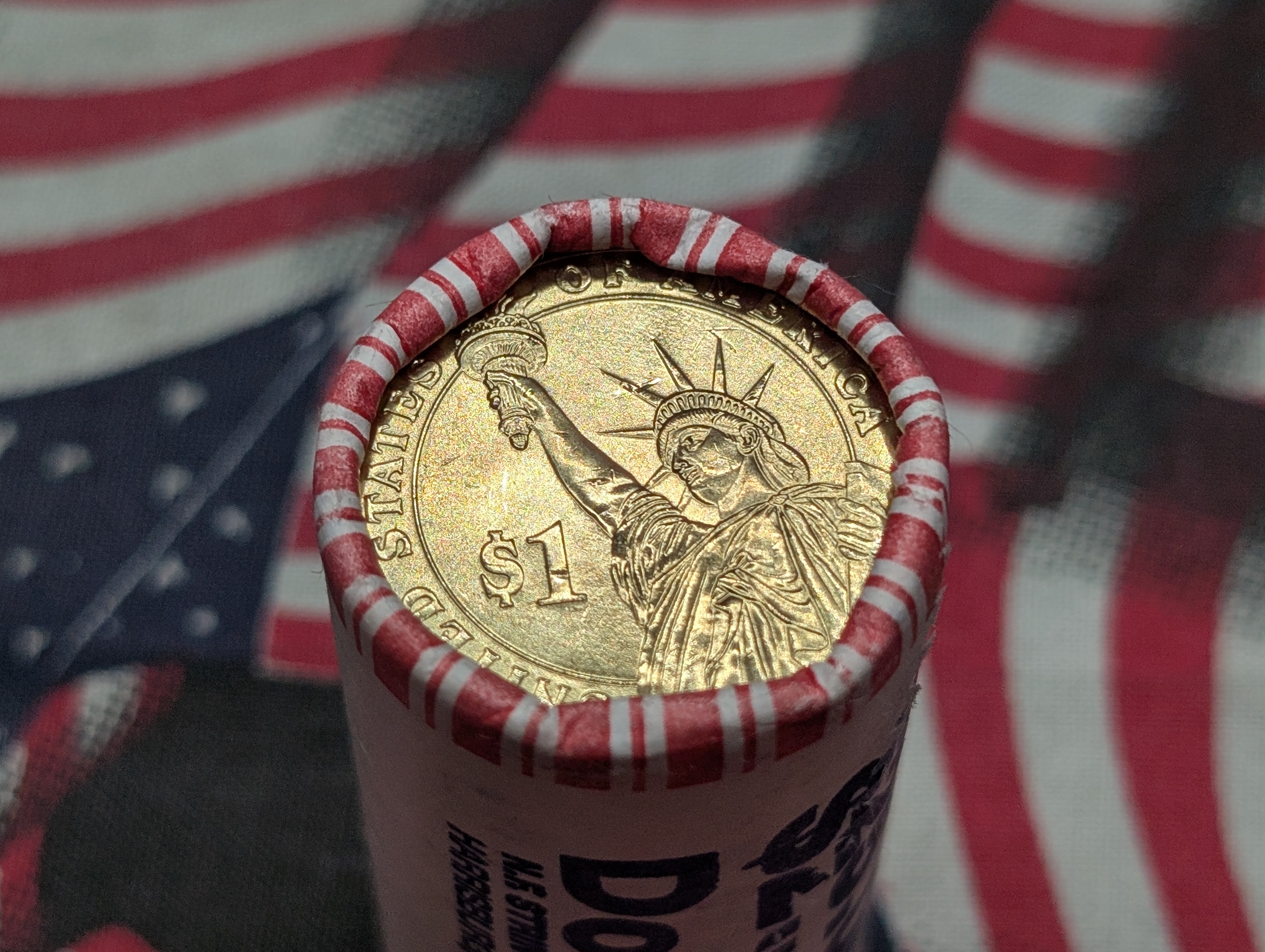 2008 Andrew Jackson Presidential One Dollars, Unopened Roll