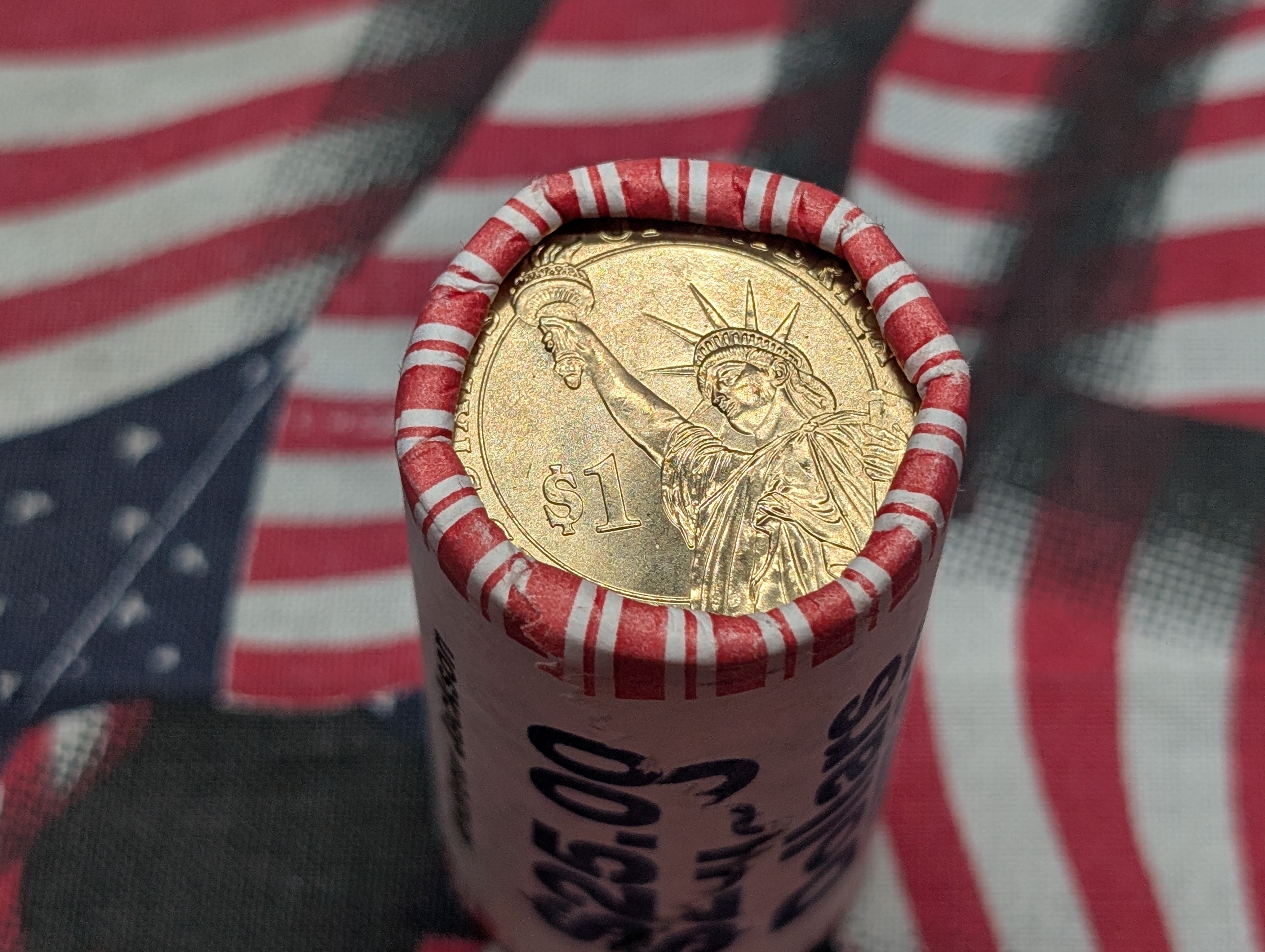 2008 Andrew Jackson Presidential One Dollars, Unopened Roll