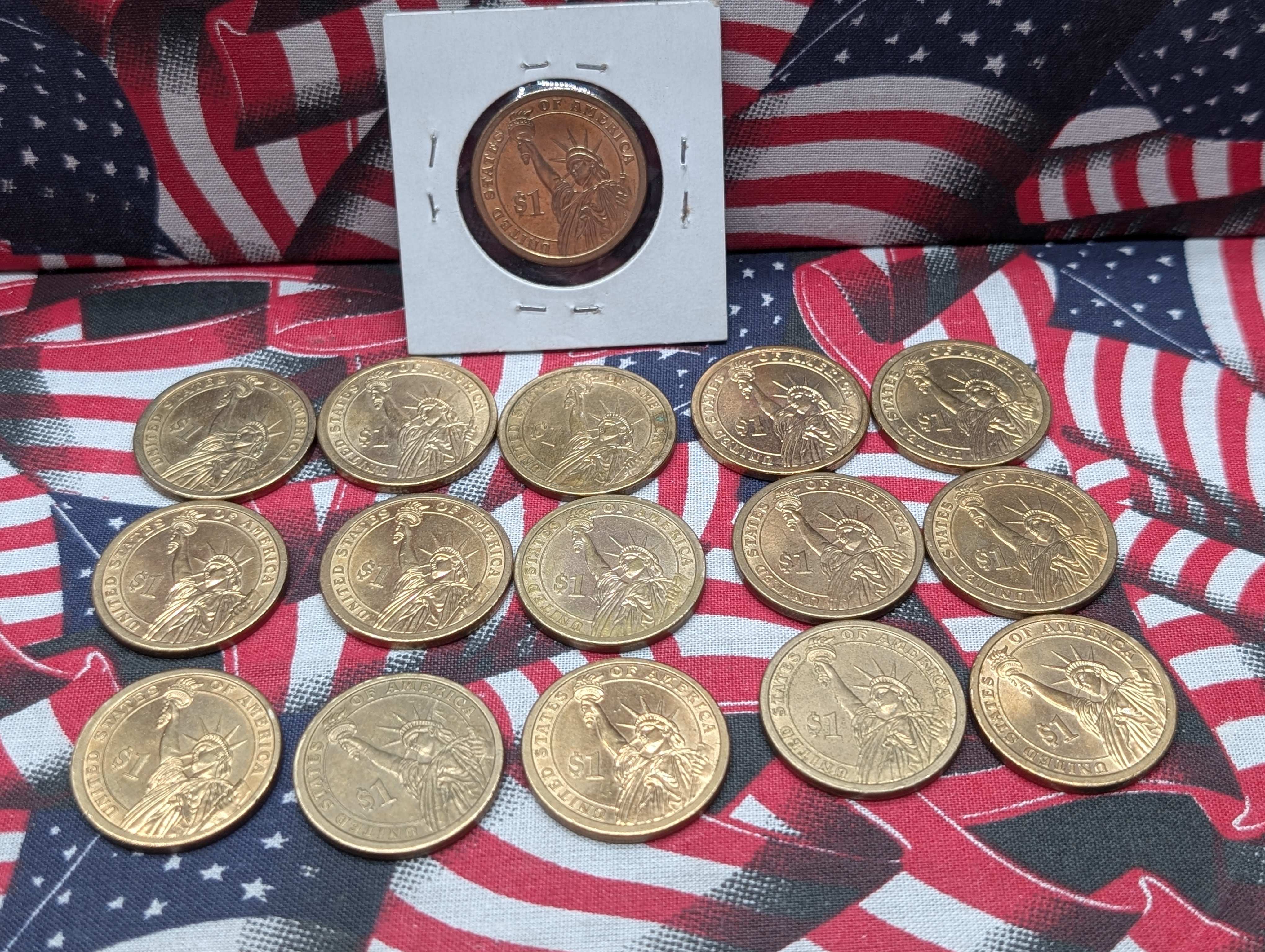 (16) 2010-P Millard Fillmore Presidential One Dollars