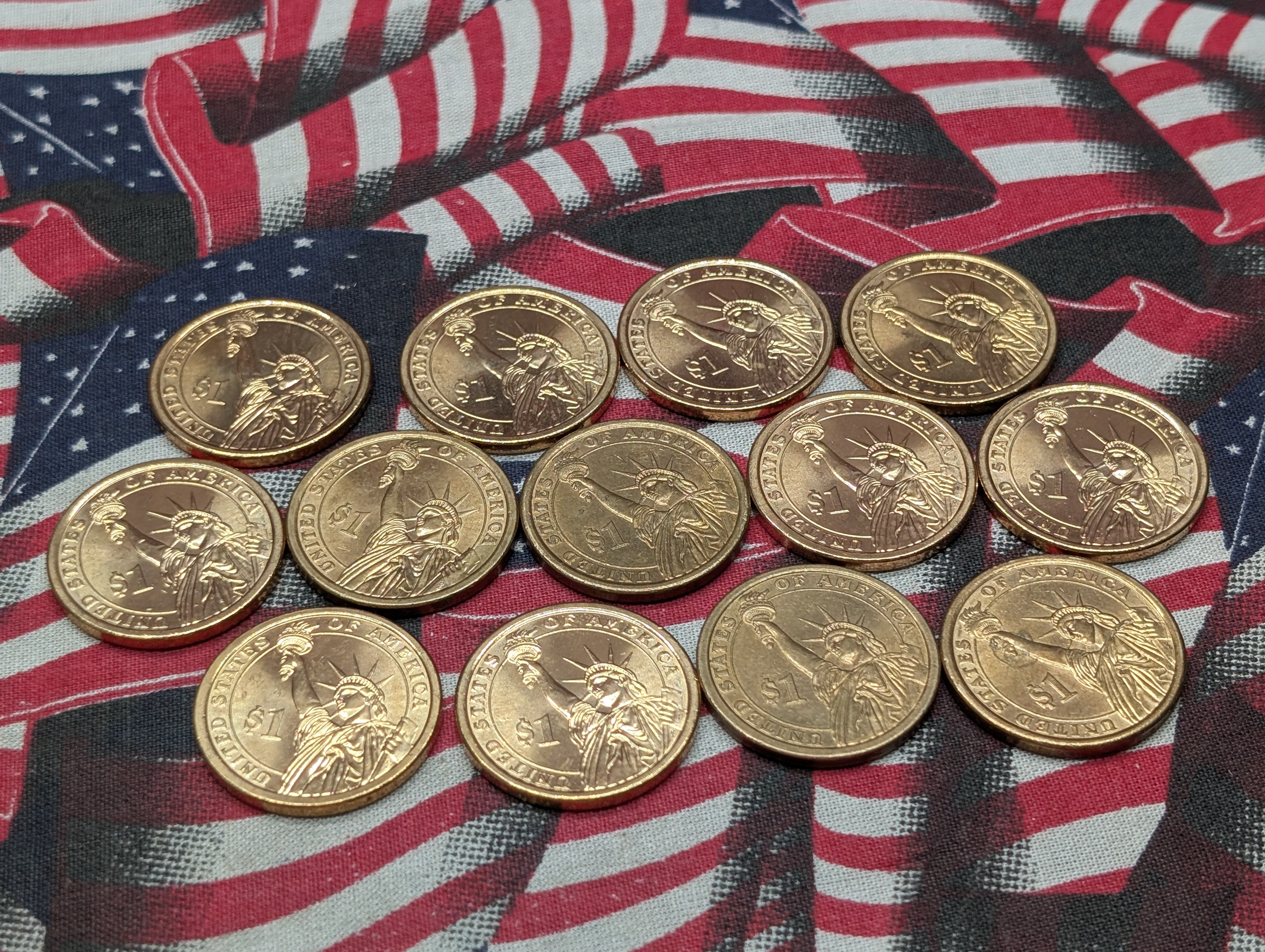 (13) 2011-D James Garfield Presidential One Dollars